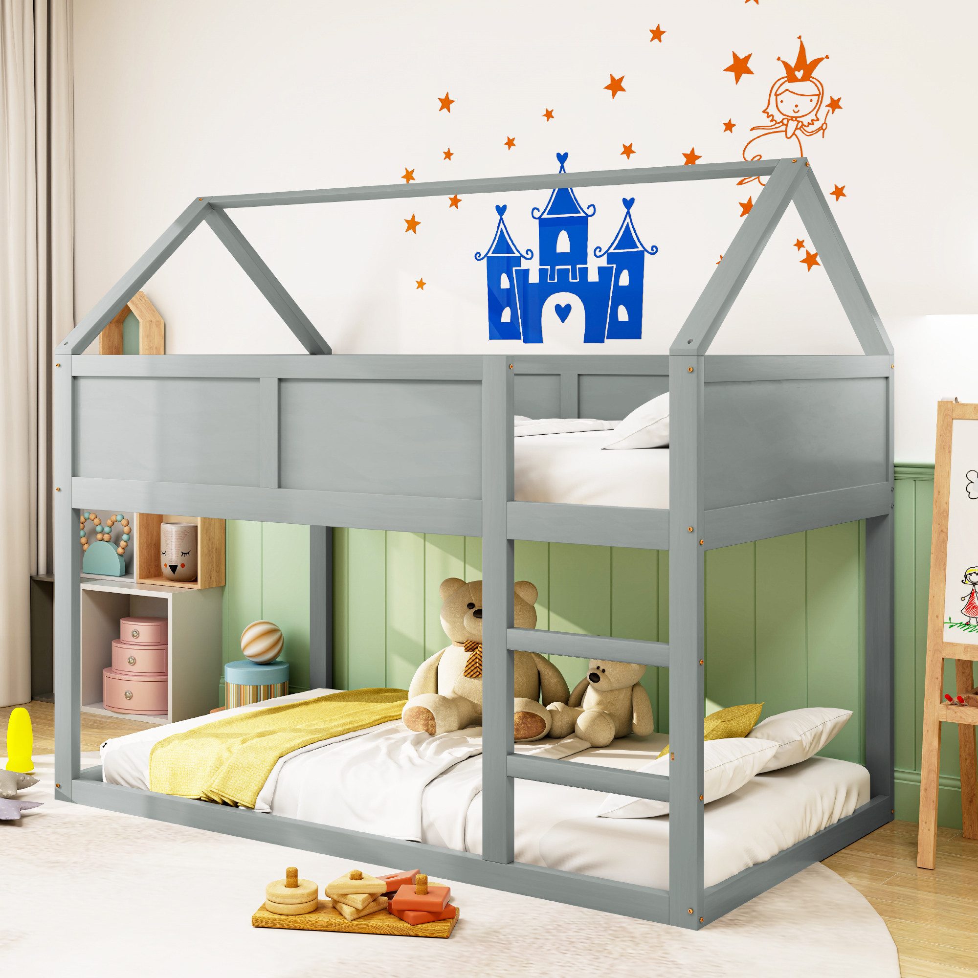HAUSS SPOLE Etagenbett Kinderbett 90x200 cm, günstig online kaufen