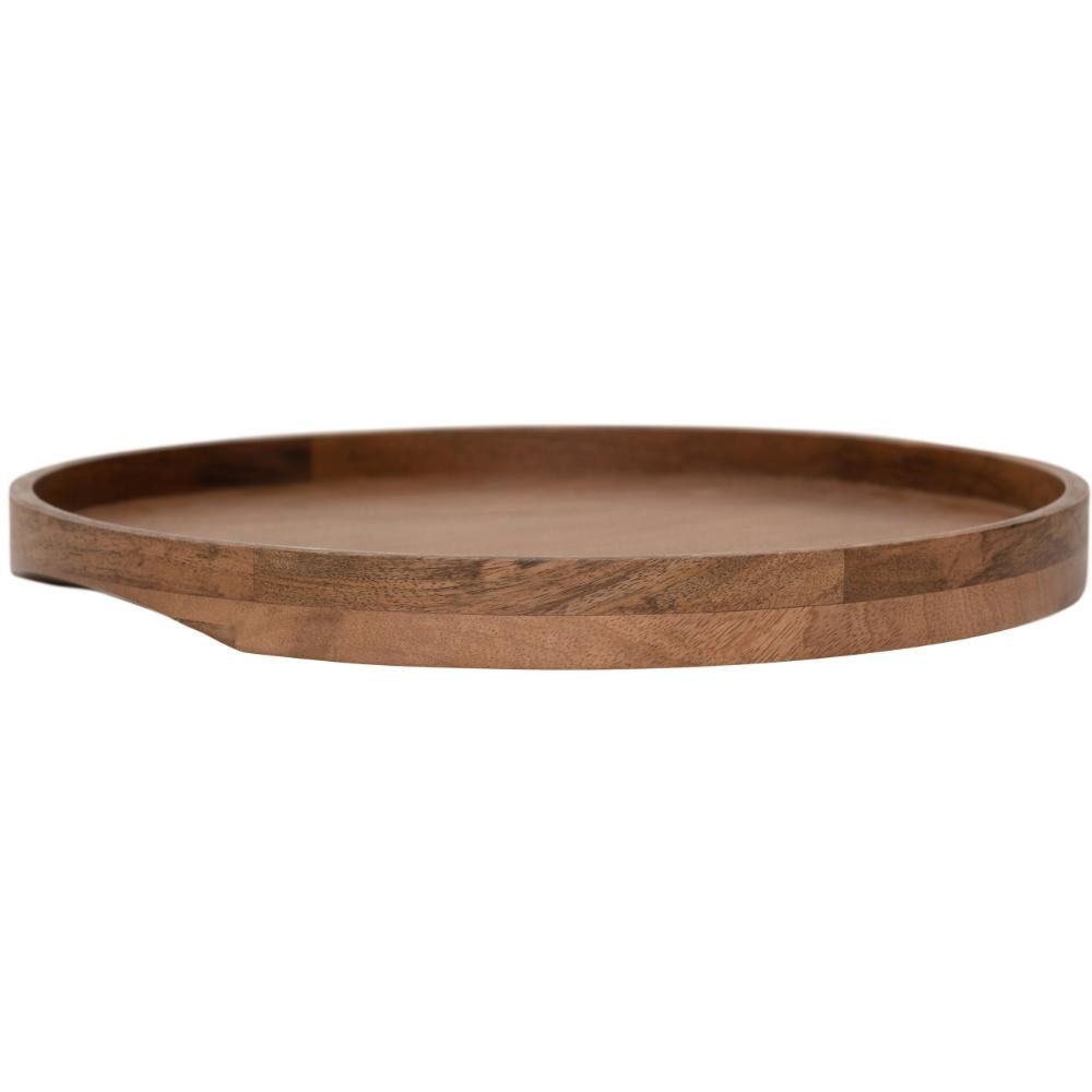 Urban Nature Culture Tablett Servierteller XL Gila Mango Wood (42x4cm)