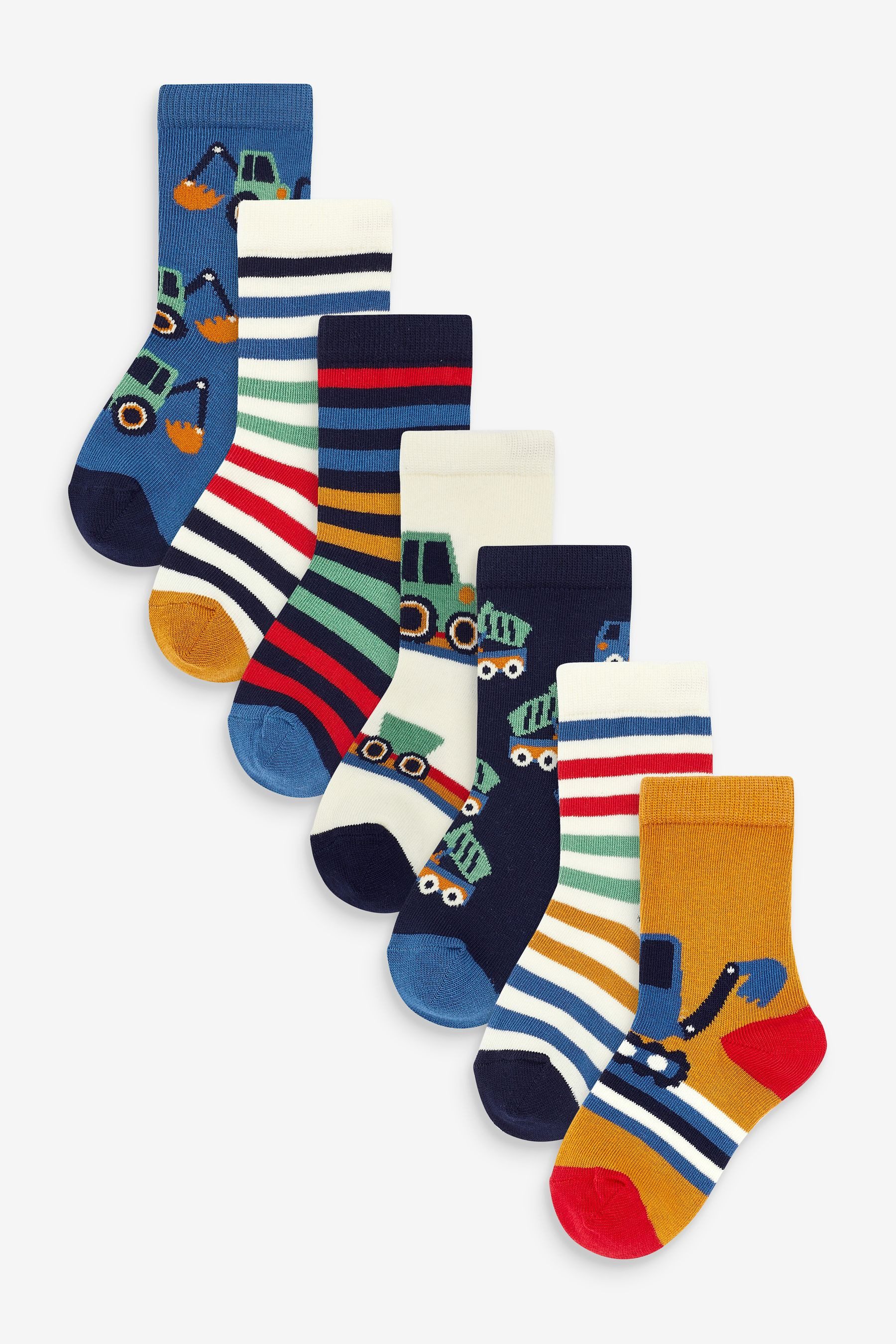 Next Kurzsocken Socken mit hohem Baumwollanteil, 7er-Pack (7-Paar)