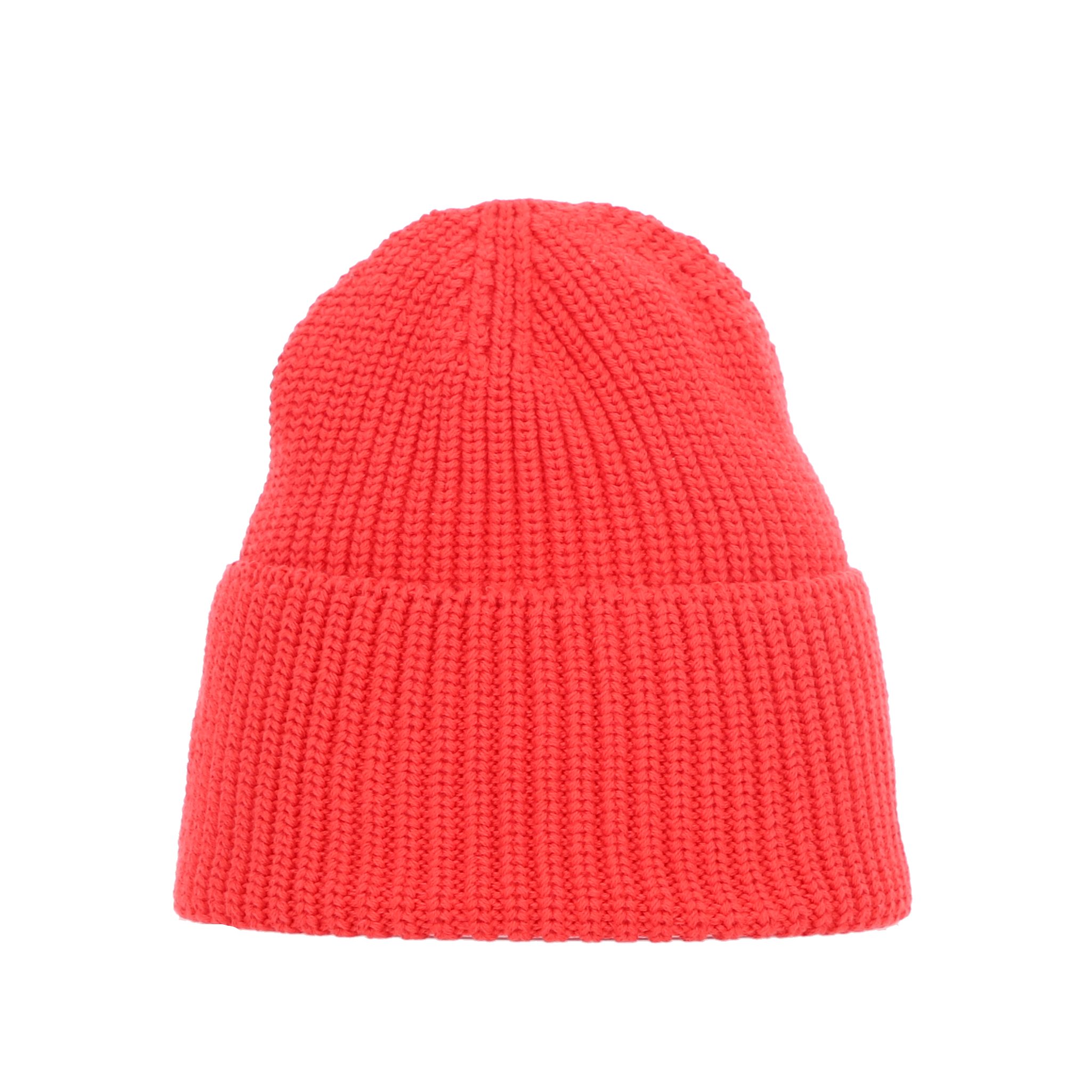 halsüberkopf Accessoires Strickmütze Mütze uni mit Umschlag aus Bio-Baumwol günstig online kaufen