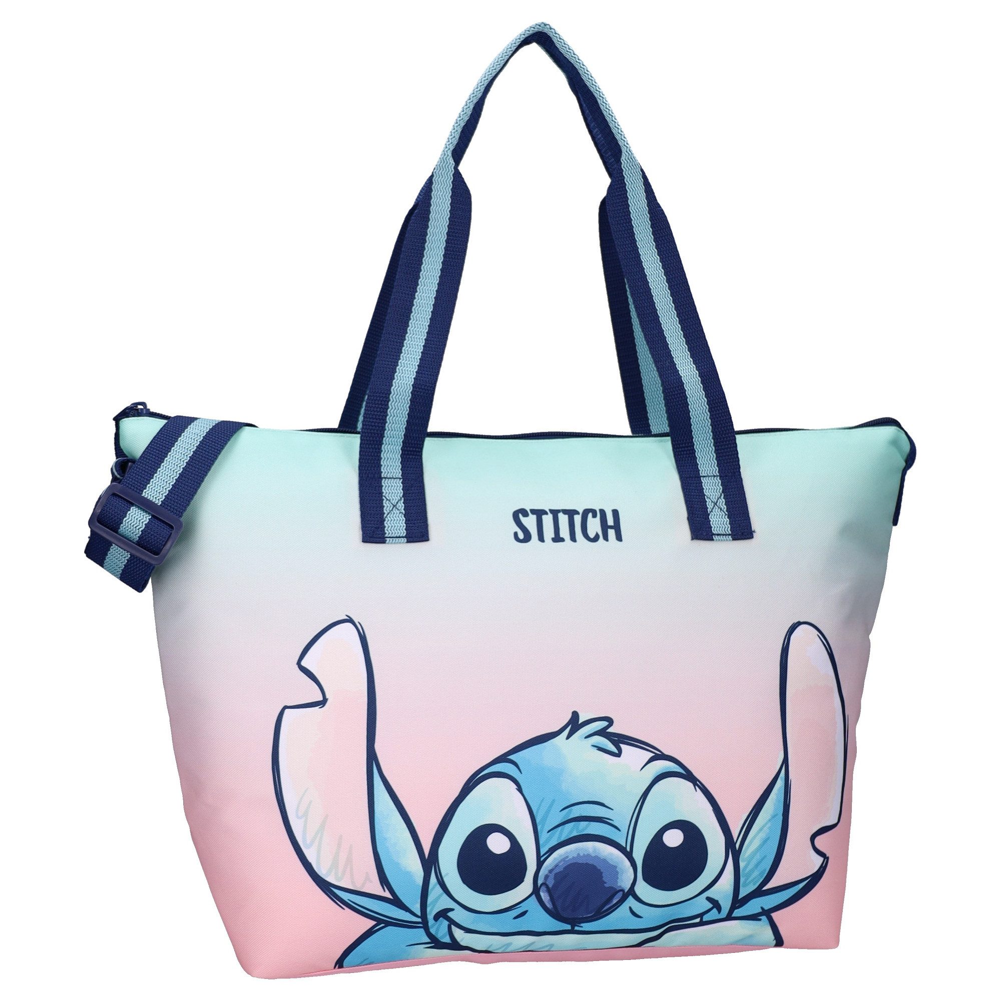 Disney Picknicktasche Stitch Kühltasche Picknicktasche Isoliertasche Lunchbag 21.5 Liter (Packung)