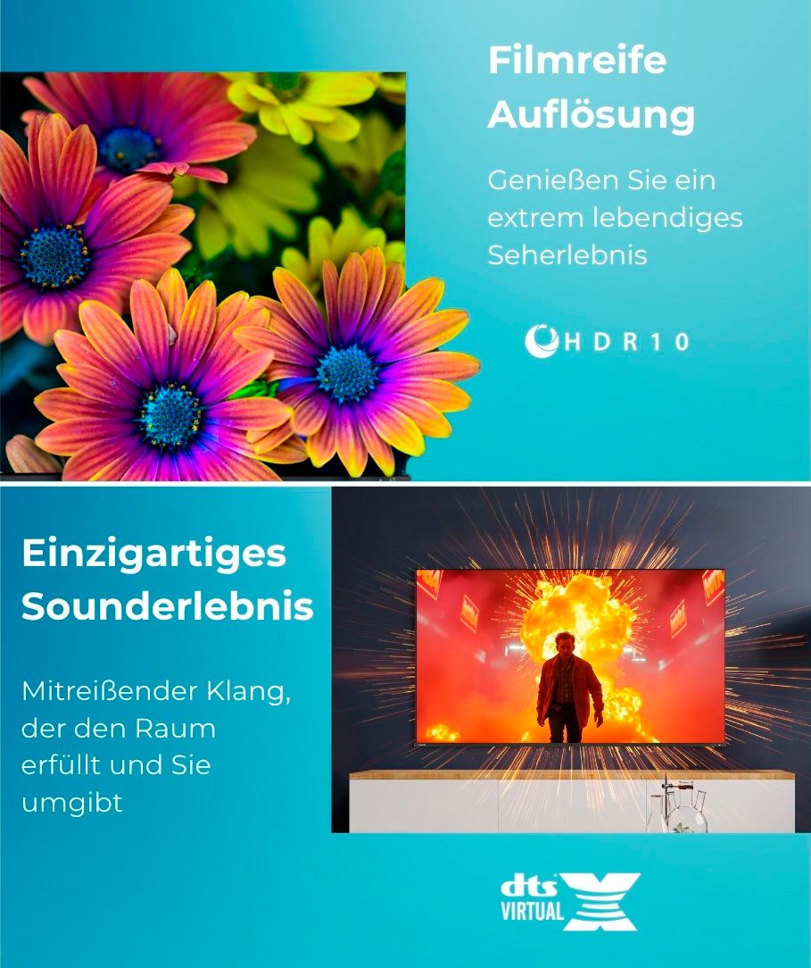 Toshiba 32WV2F63DA LED-Fernseher (80 cm/32 Zoll, HD ready, Smart-TV)
