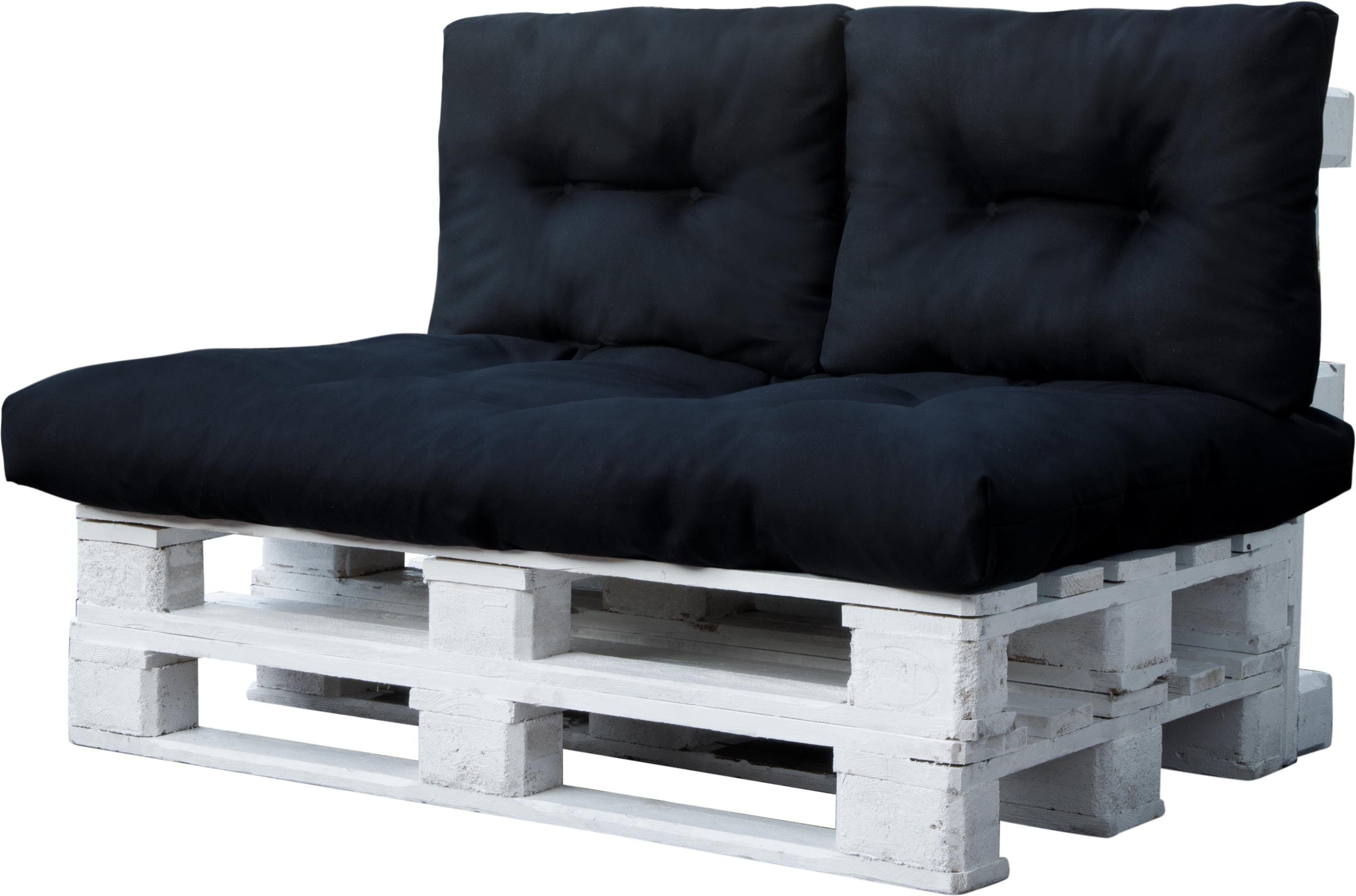Aspero Palettenkissen In- und Outdoor Palettenkissen Set 3-teilig, Polsterauflagen für In- und Outdoor. € 64,95