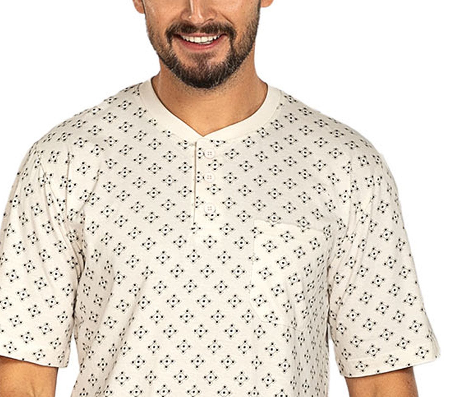 Comte Nachthemd Lunar Lounge (Packung, 1-tlg., 1-teilig) Herren Schlafanzug günstig online kaufen