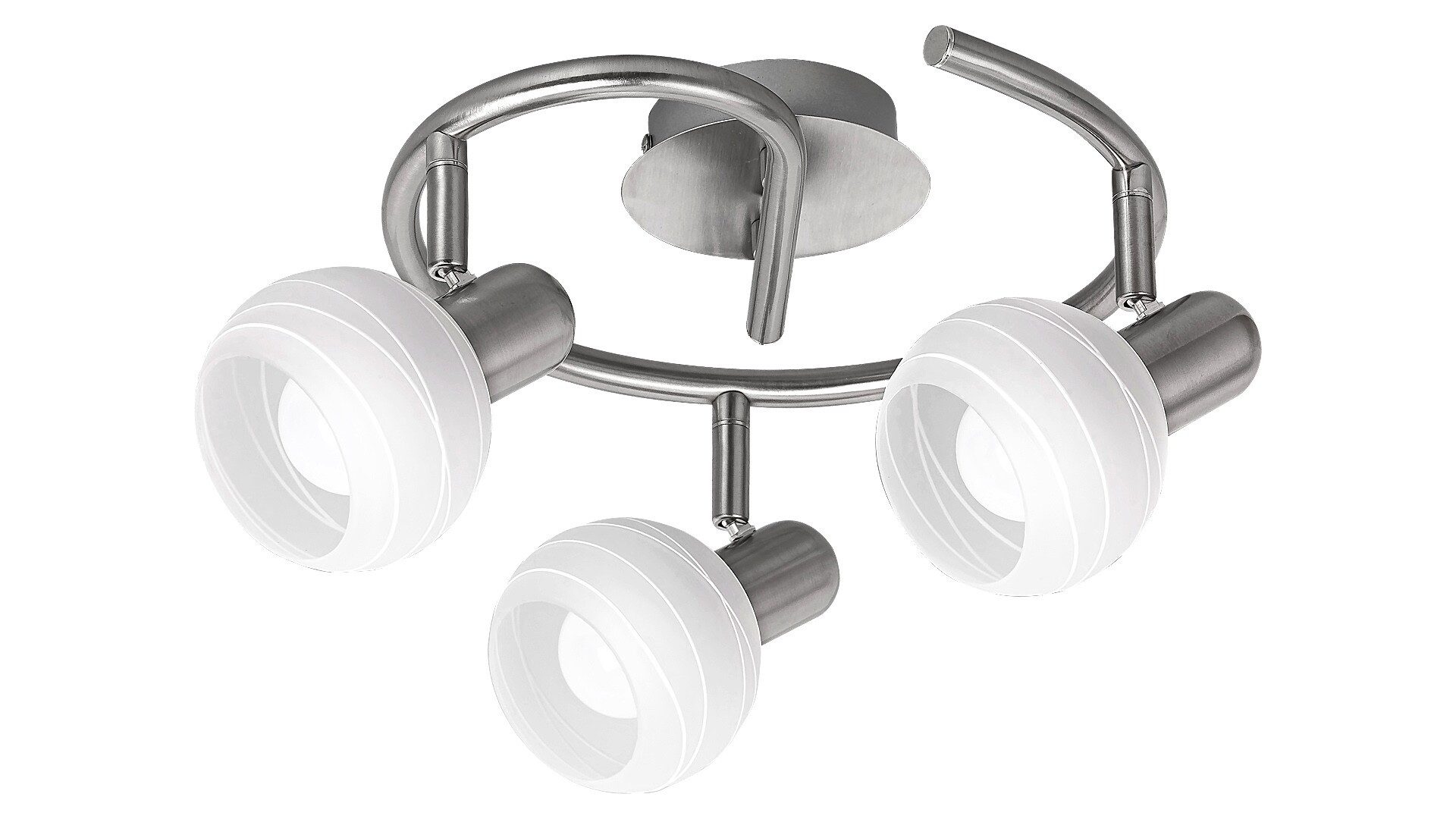 Rabalux LED Deckenspots "Aurel" 3-flammig, Metall, günstig online kaufen