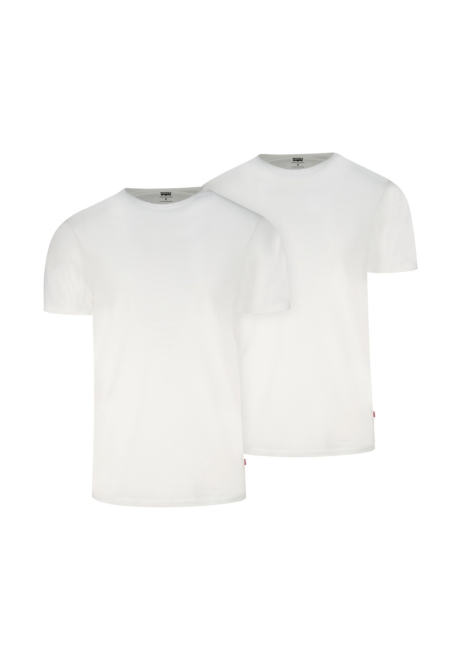 Levi's® Poloshirt LEVIS MEN SOLID CREW 2P (Packung, 2-tlg., 2er-Pack)