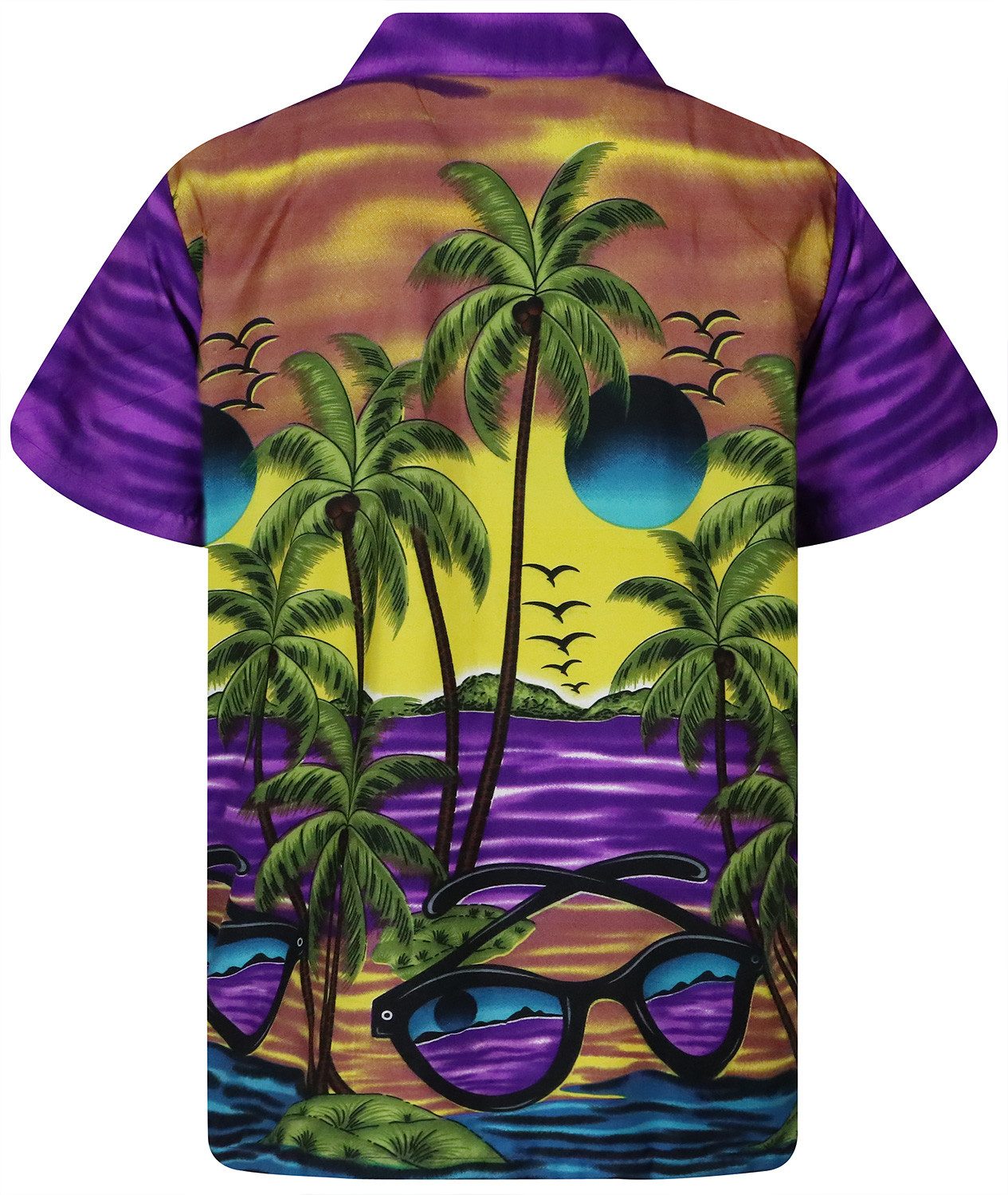 King Kameha Hawaiihemd Sunglasses Funky Hawaii-Hemd günstig online kaufen