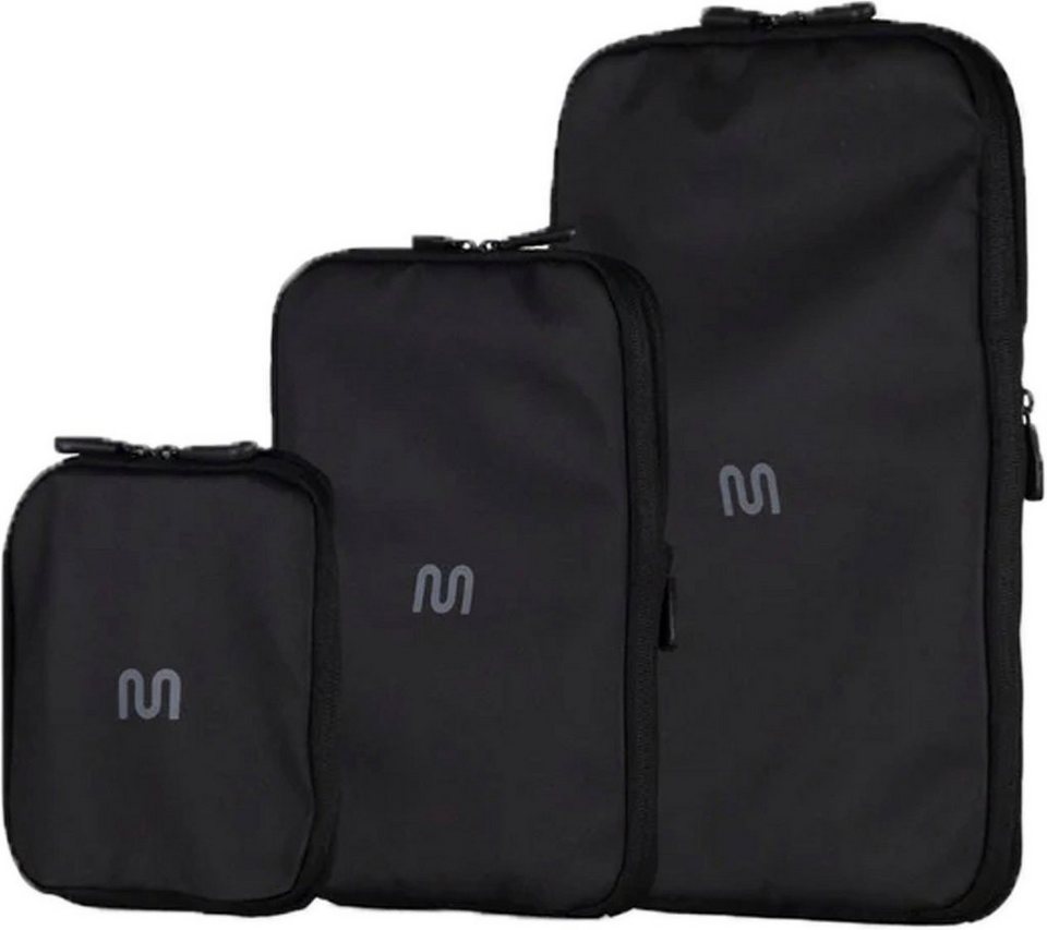 onemate Kofferorganizer Packtaschen-Set, schwarz (Set), Größe M: B/T/H: ca.  30/3-10/21 cm; Volumen: ca. 6,3 l; Gewicht: ca. 125 g