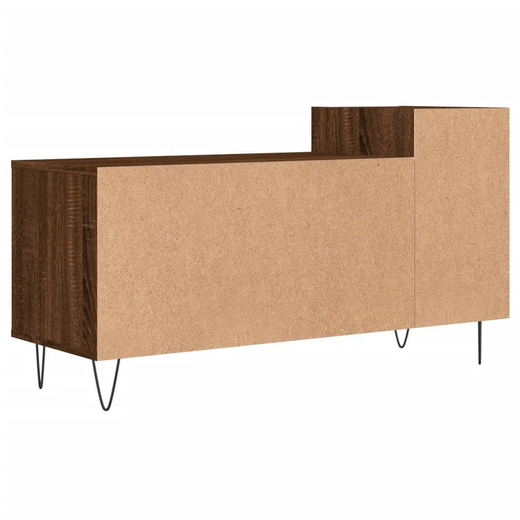 Holzwerkstoff Braune Eichen-Optik TV-Schrank Braun Eiche cm (1-St) vidaXL 100x35x55 TV-Schrank