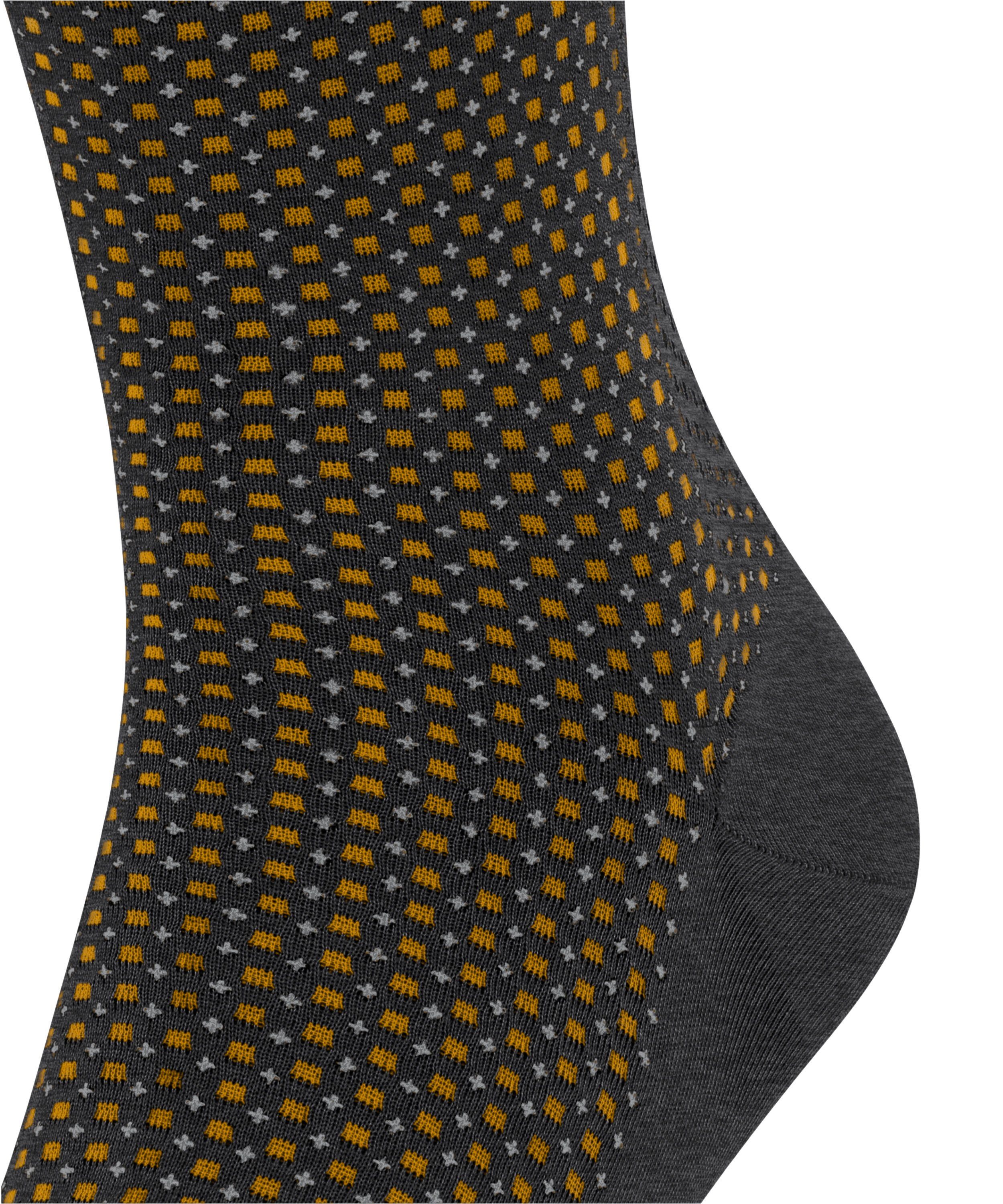Socken FALKE Tie (1-Paar) Uptown (3095) anthracite mel.