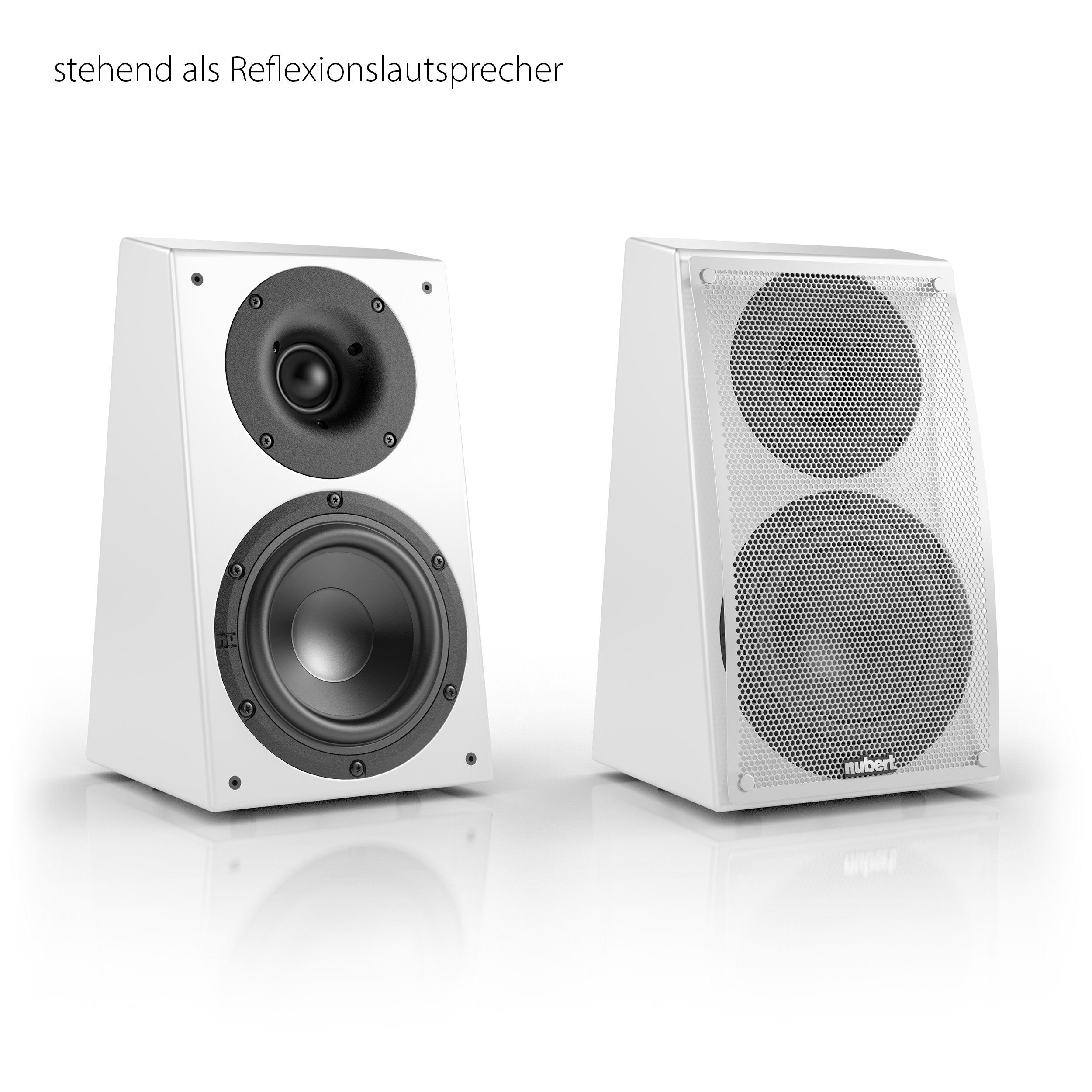 Surround-Lautsprecher Nubert (160 W) Weiß nuLine Mehrschichtlack RS-54