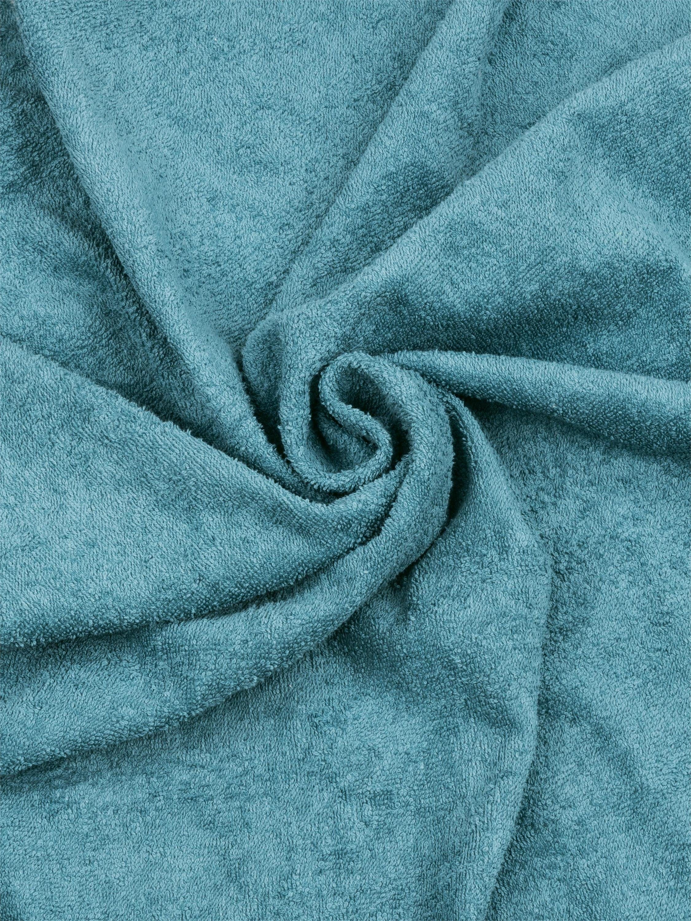 normani Badeponcho Kinder Baumwoll Badeponcho Manama, Bio-Baumwolle, Kapuze, Schlupf, Badeponcho aus 100 % Bio-Baumwolle – Bild 4 von 5