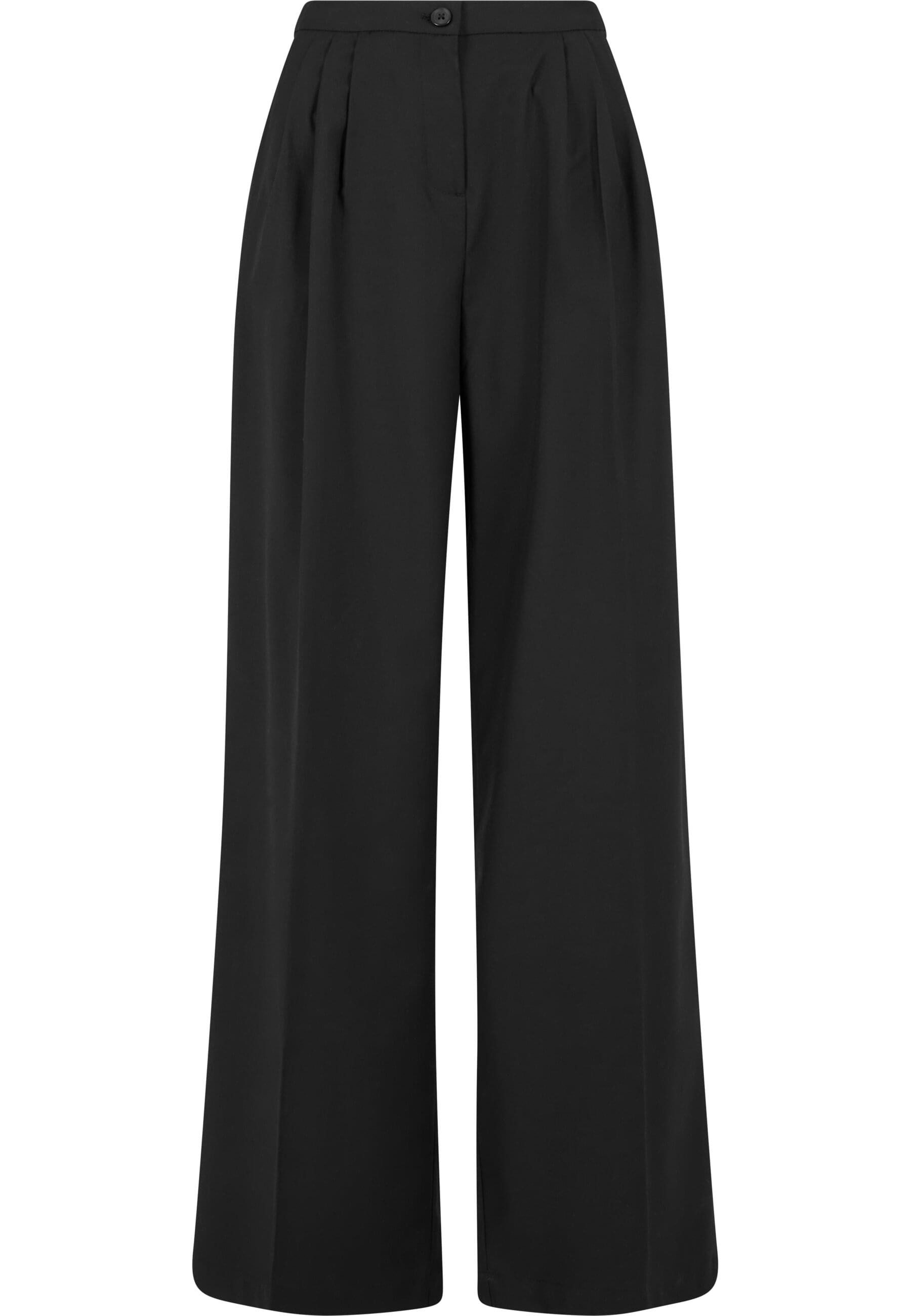 Stoffhose Urban Classics Ladies Wide Leg Pants