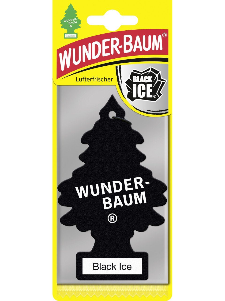 Raumduft Wunderbaum Papierlufterfrischer Black Ice