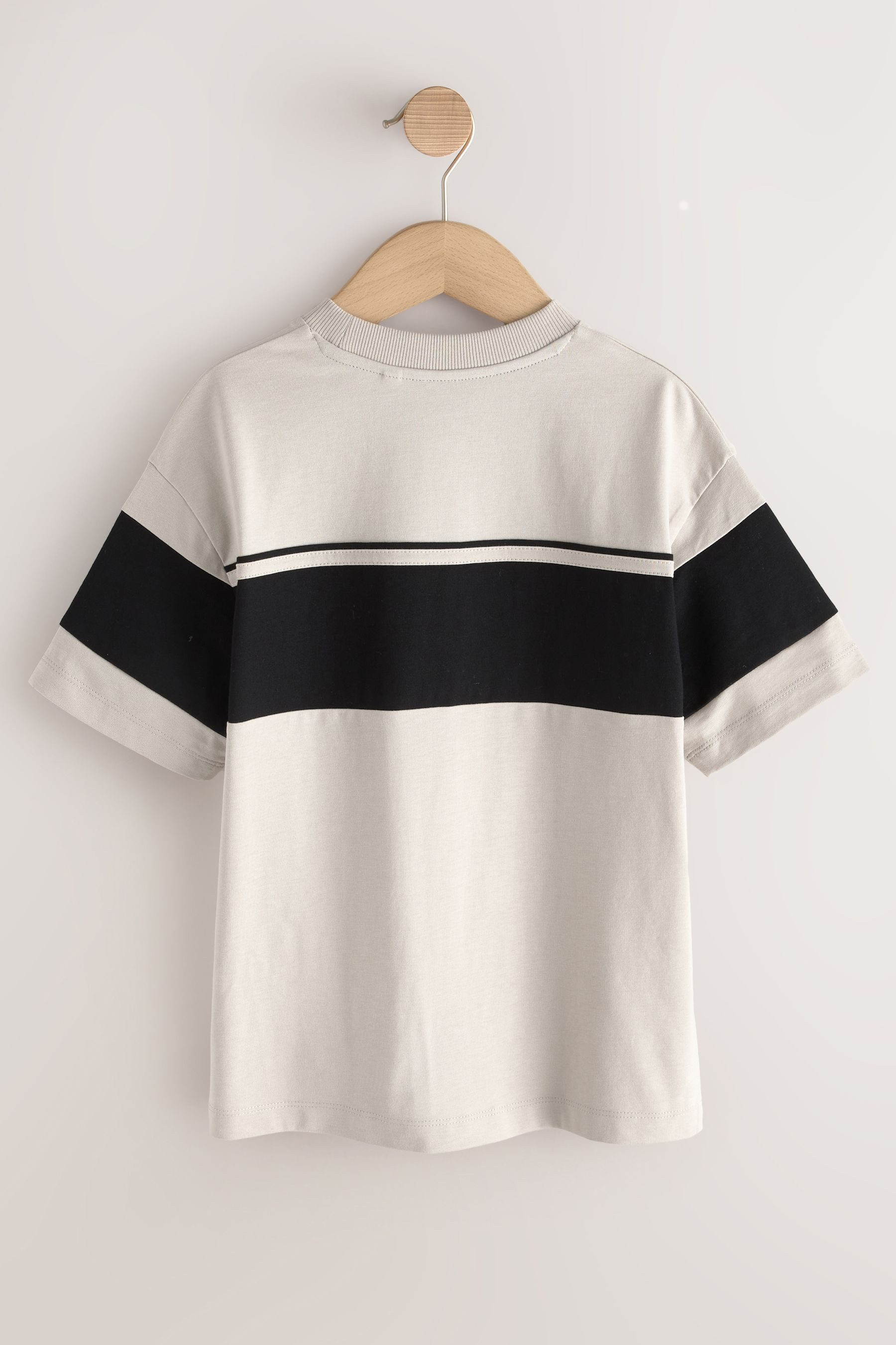 Next T-Shirt T-Shirt in Blockfarben (1-tlg) – Bild 2 von 4