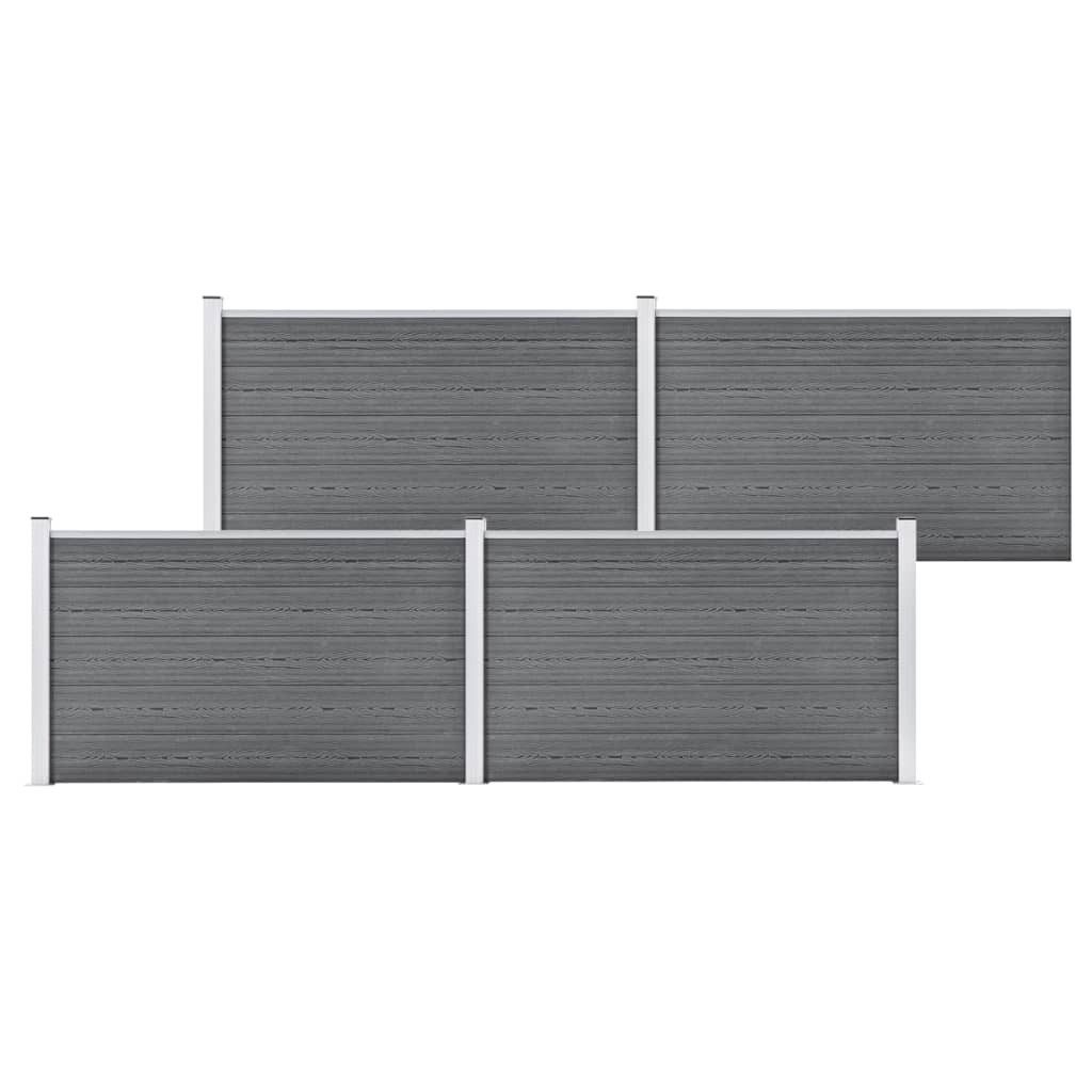 vidaXL Gartenzaun Gartenzaun WPC 699x106 cm günstig online kaufen