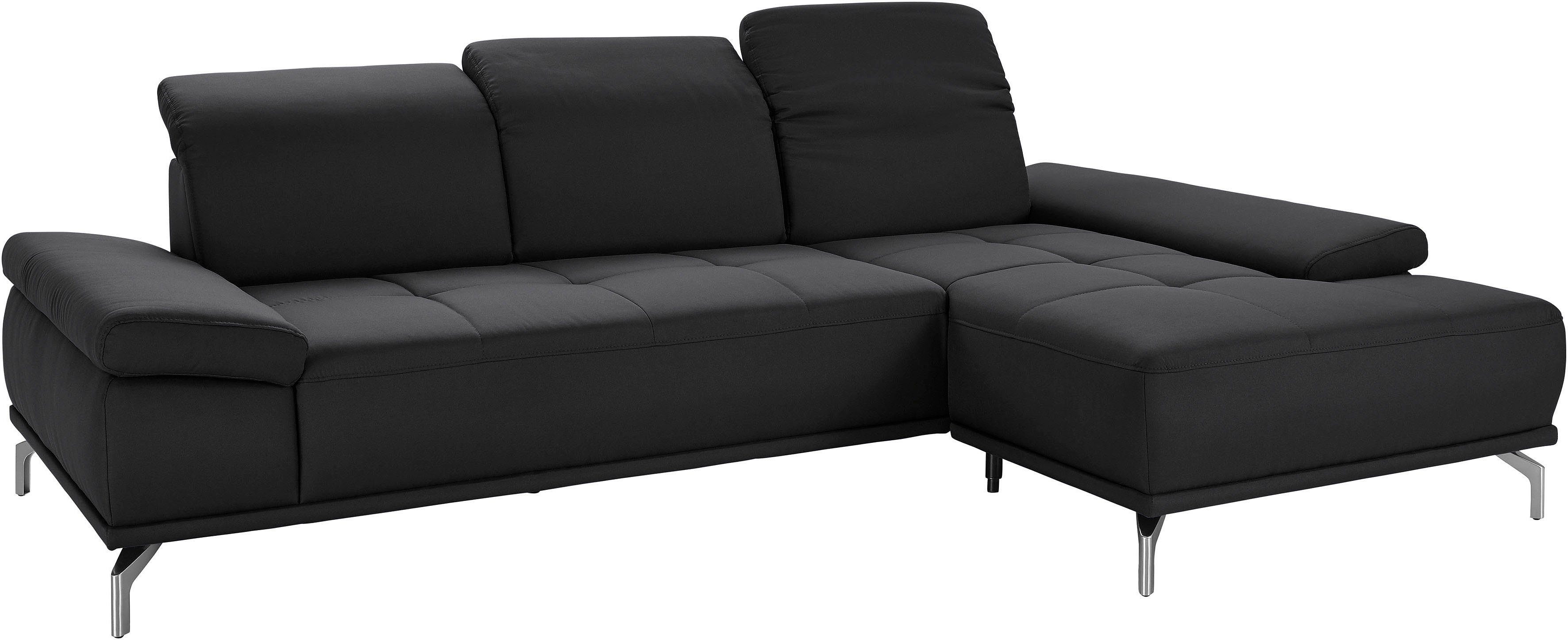 Places of Style Ecksofa "Caluna", Inkl.Sitztiefenverstellung, wahlweise mit günstig online kaufen