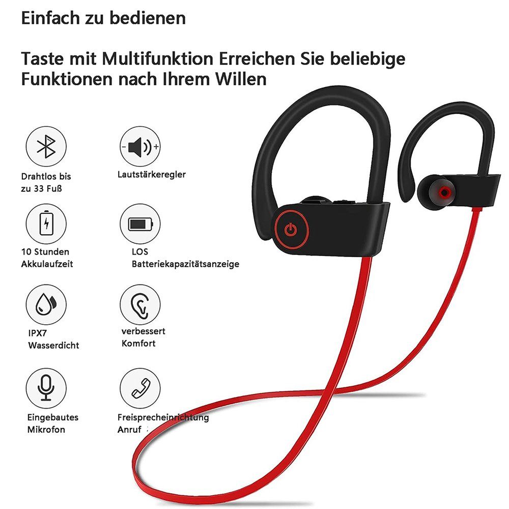 Bluetooth Headphones,Wireless Running Headphones Sports GelldG Kopfhörer