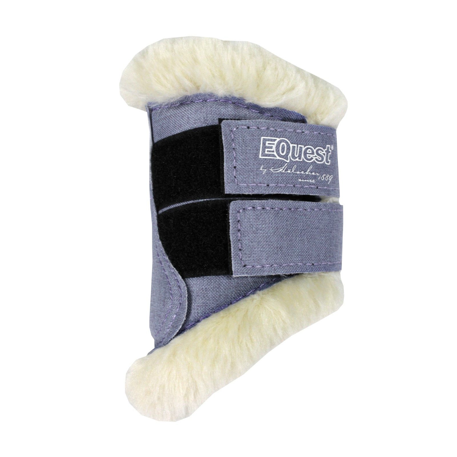 EQuest Gamaschen Softgamasche speziell für Mini-Shetty, 2er Set - Light Blue
