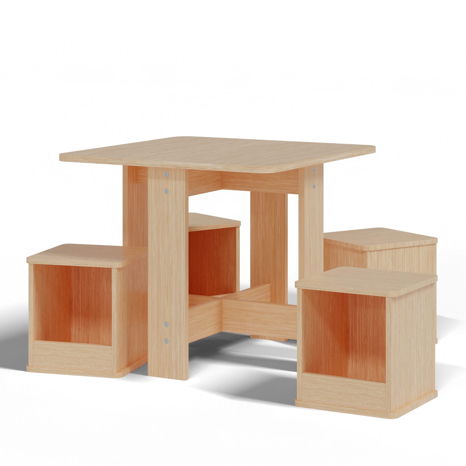 HAGO Volierendraht 5 teilige Kindersitzgruppe Kindermöbel Kinderstuhl Set Spieltisch