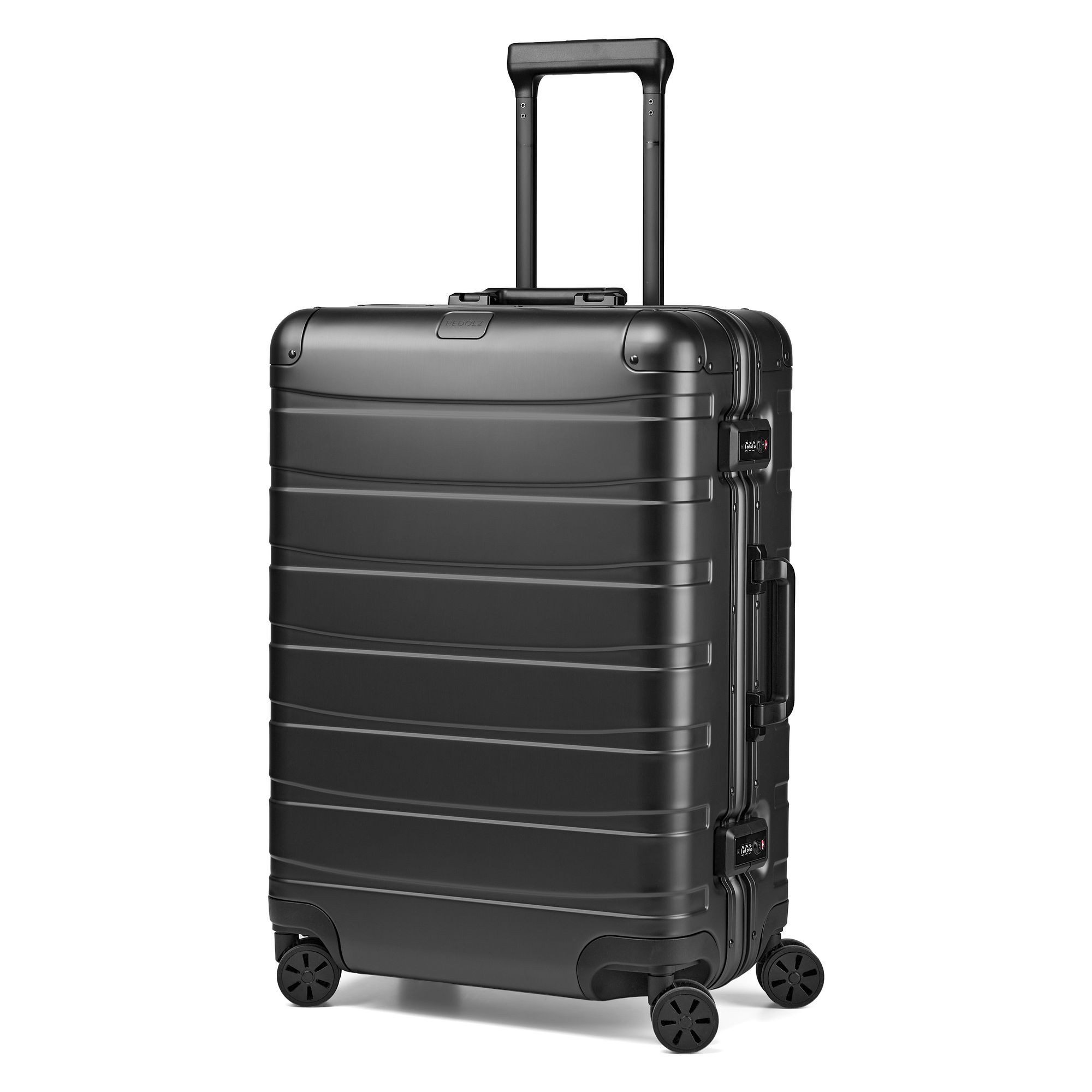 Redolz Hartschalen-Trolley Pro Aluminium, 4 Rollen, Aluminium