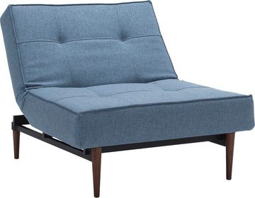 INNOVATION LIVING ™ Sessel Splitback, mit dunklen Styletto Beinen, in skandinavischen Design