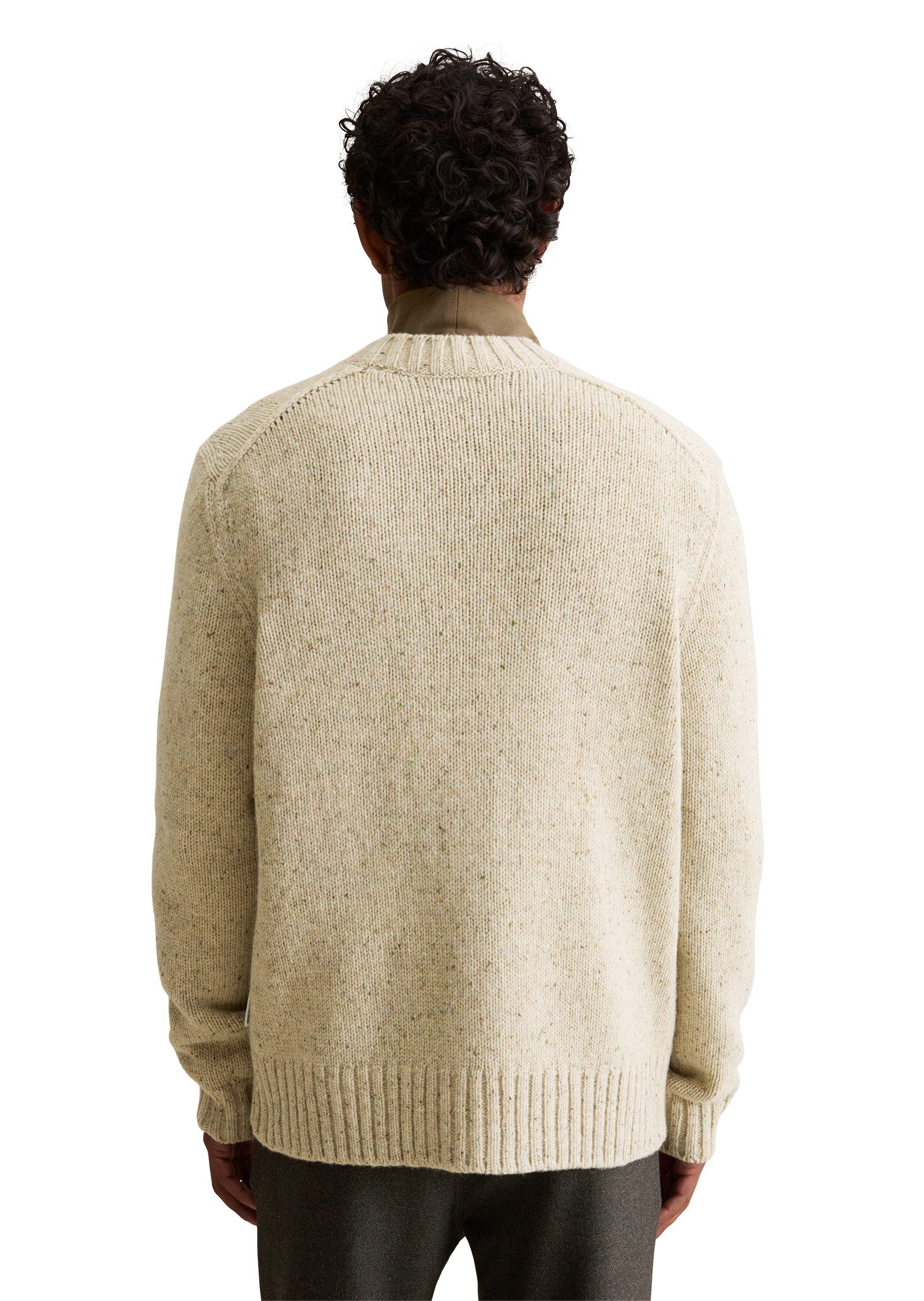 Marc O'Polo DENIM Cardigan aus weichem Schurwoll-Mix