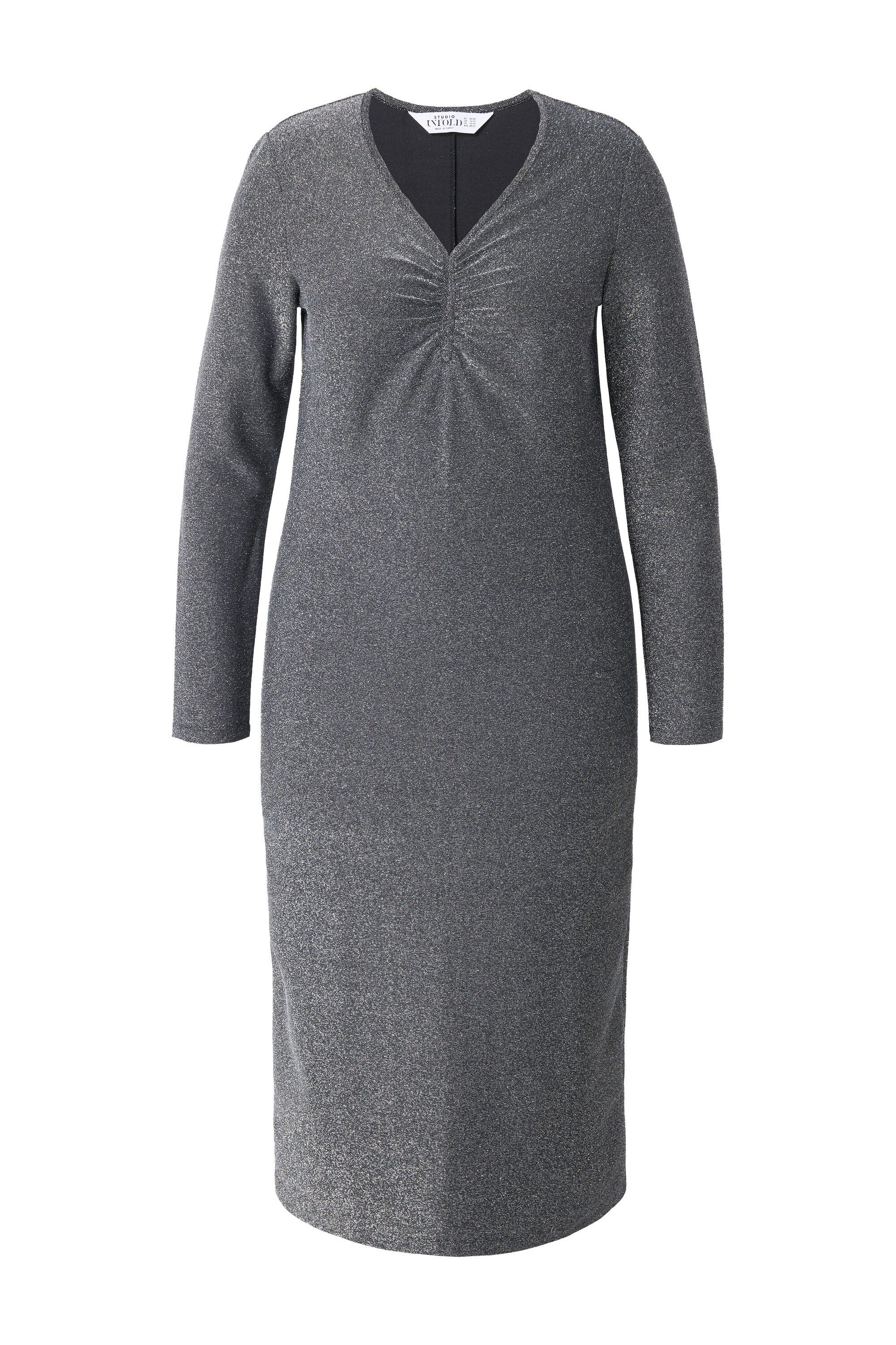 Studio Untold Cocktailkleid Midikleid Glitzer A-Line