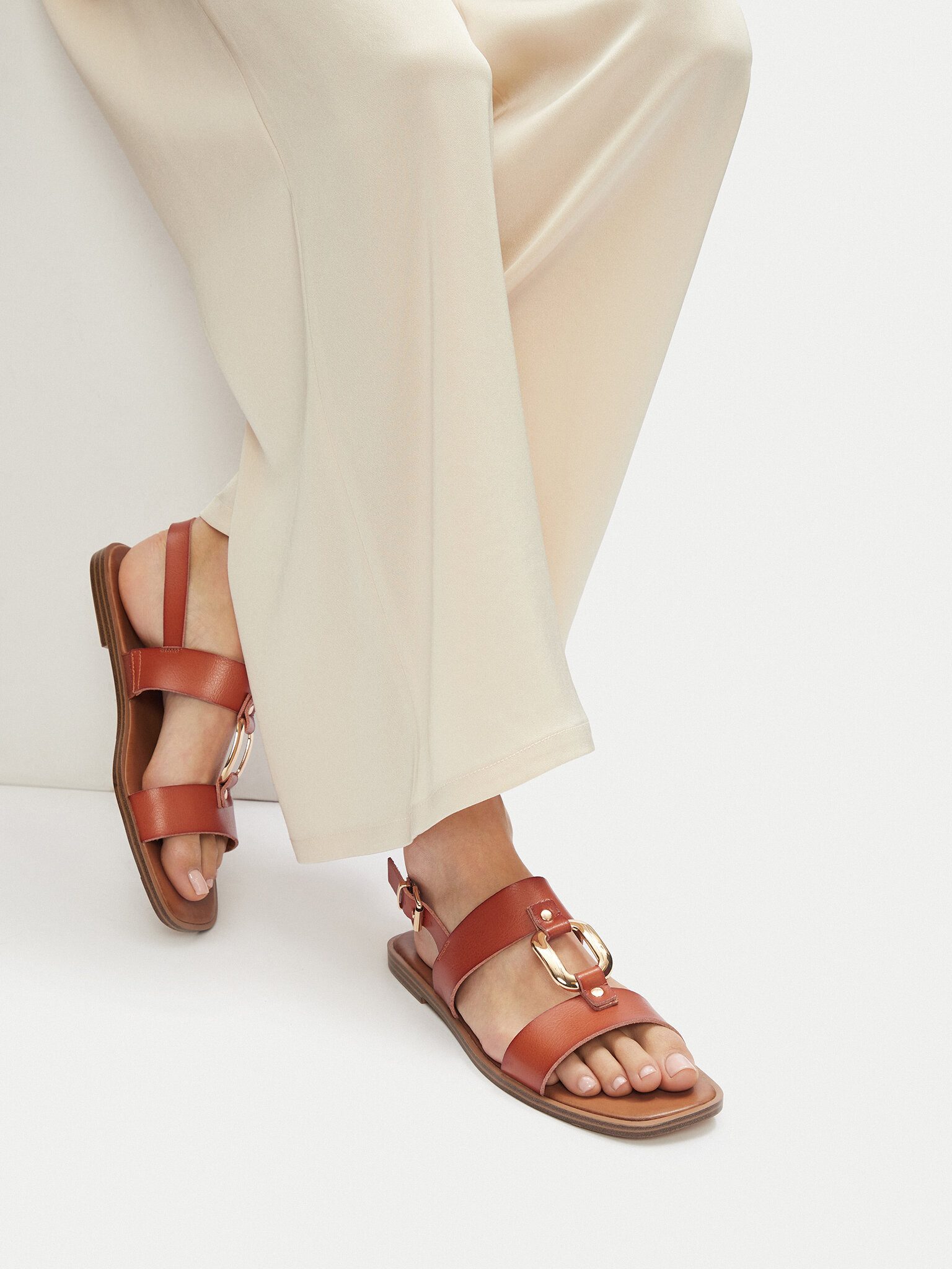 Jenny Jenny Damen Sandals Brown WS6561-02A Sandale