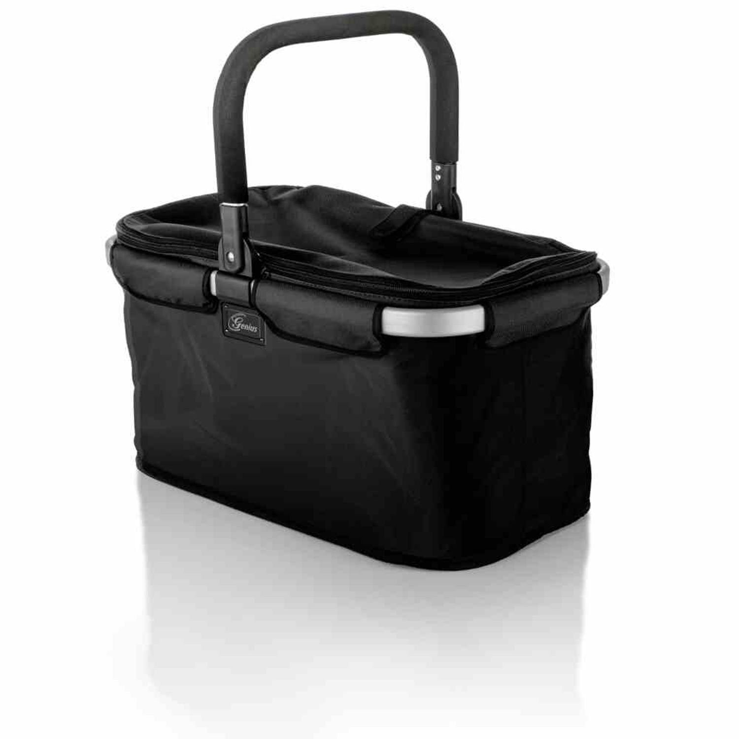 Genius Aufbewahrungsbox Einkaufskorb "Falko" schwarz günstig online kaufen