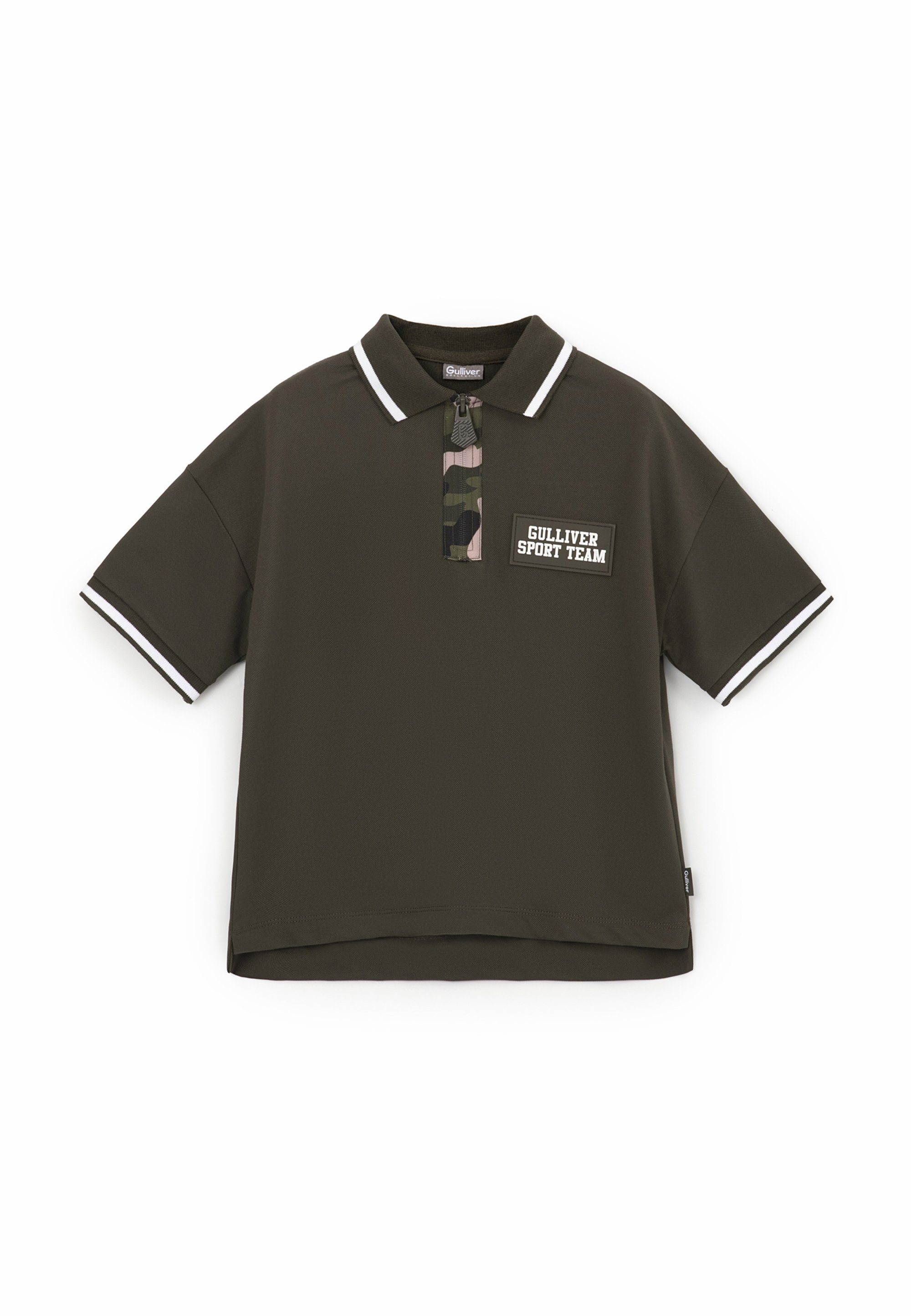 stylischen Poloshirt mit Kontrastprints Gulliver