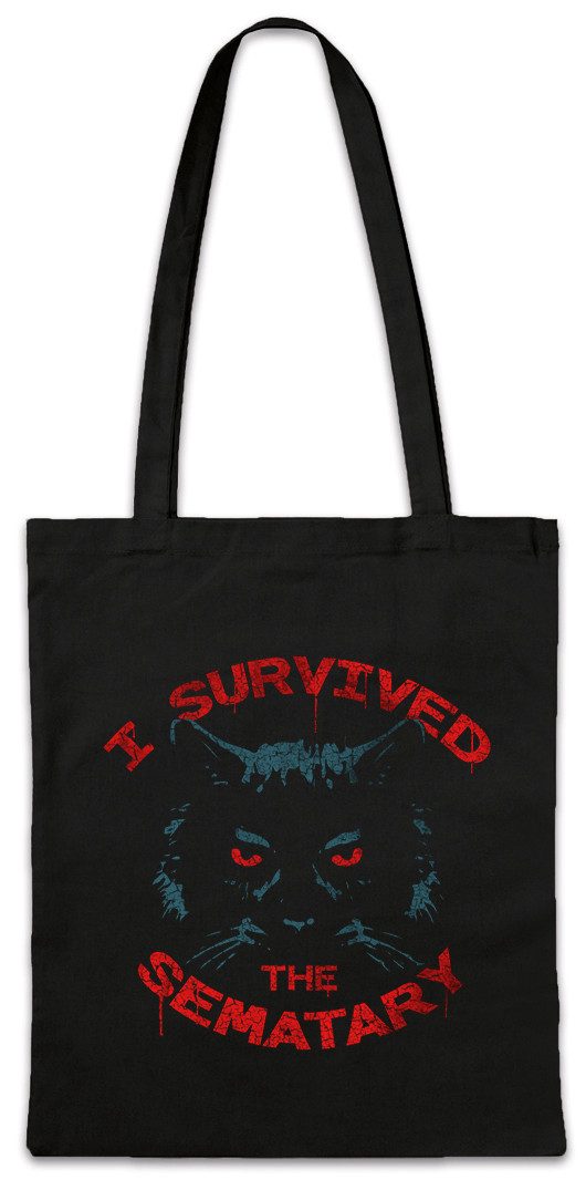 Beuteltasche I Survived The Sematary Stofftasche Pet Friedhof Der Cemetery