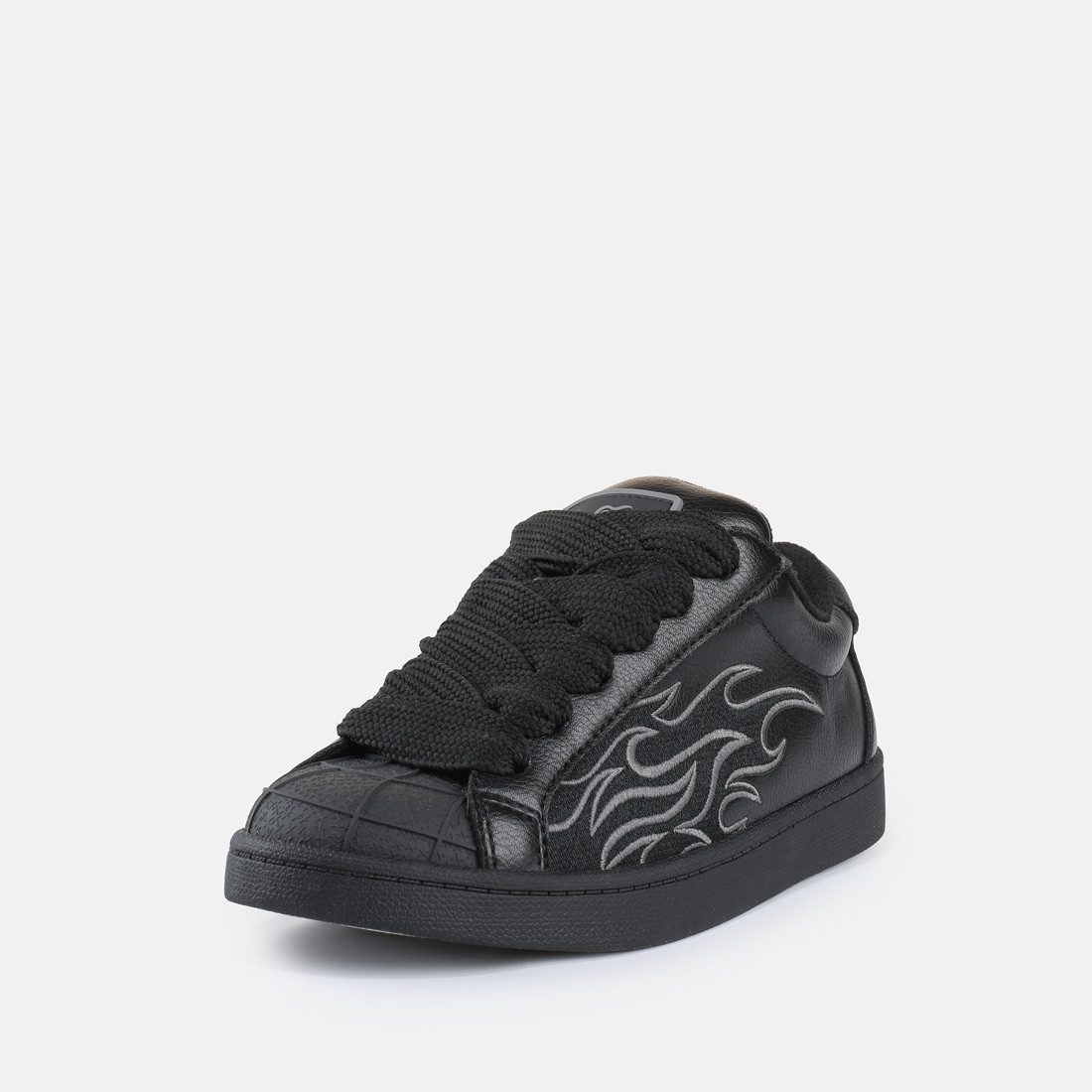 Buffalo LIBERTY FLAME Sneaker Freizeitsneaker, Halbschuh mit cooler Flammen-Applikation