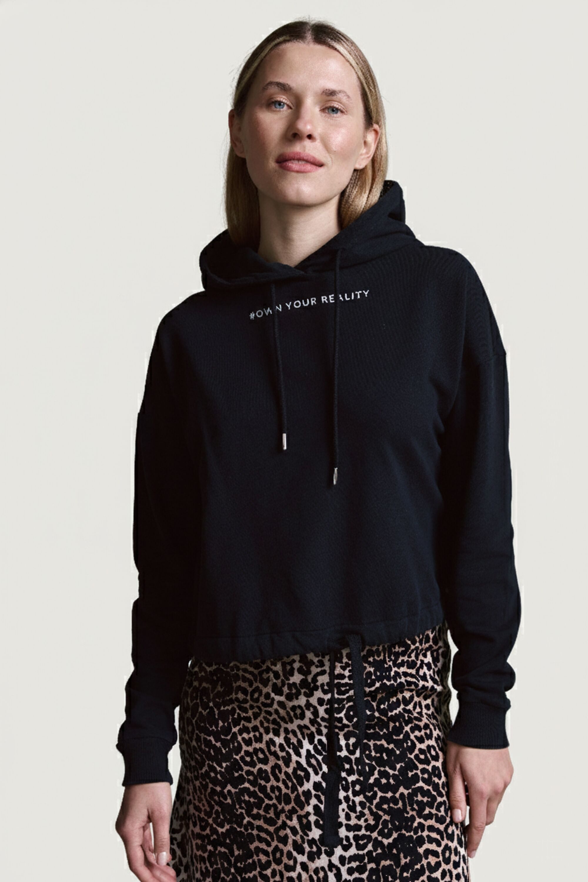 Cotton Candy Sweatshirt (1-tlg) mit Kapuze und Tunnelzug