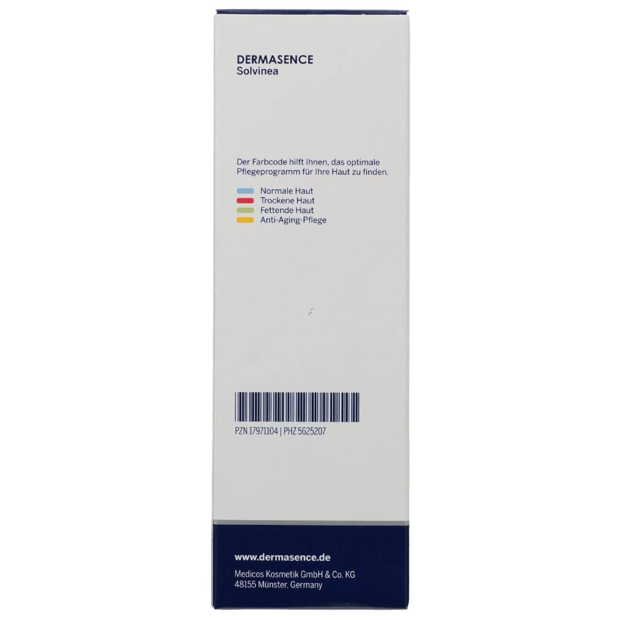 Dermasence Sonnenschutzlotion DERMASENCE Solvinea Liquid AK LSF 50+ 75ml