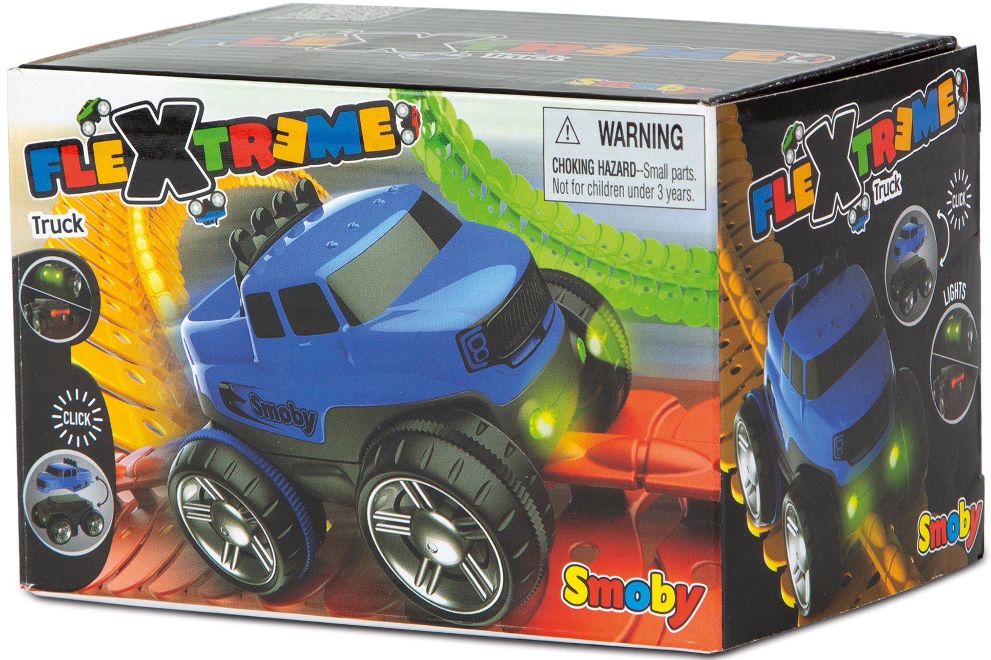 Image of Smoby Rennbahn-Auto »Flextreme Truck blau«