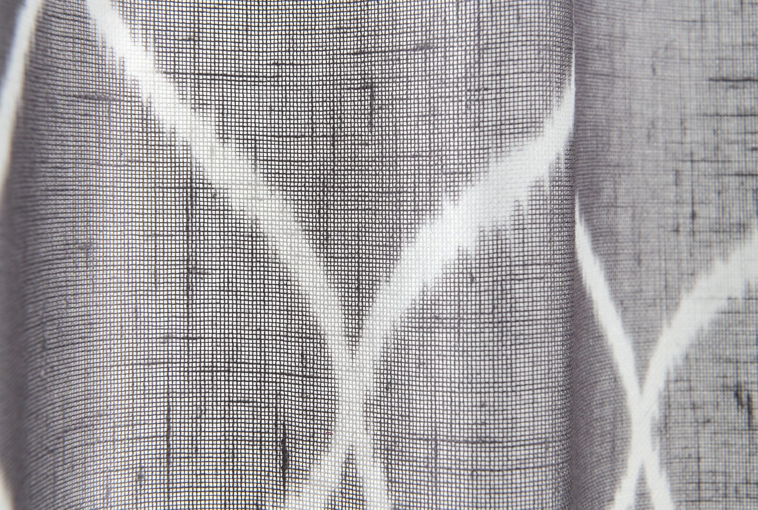 ELBERSDRUCKE Vorhang Gardine mit verdeckte Schlaufen Alea grau halbtransparent 255x140 cm (1 St), halbtransparent