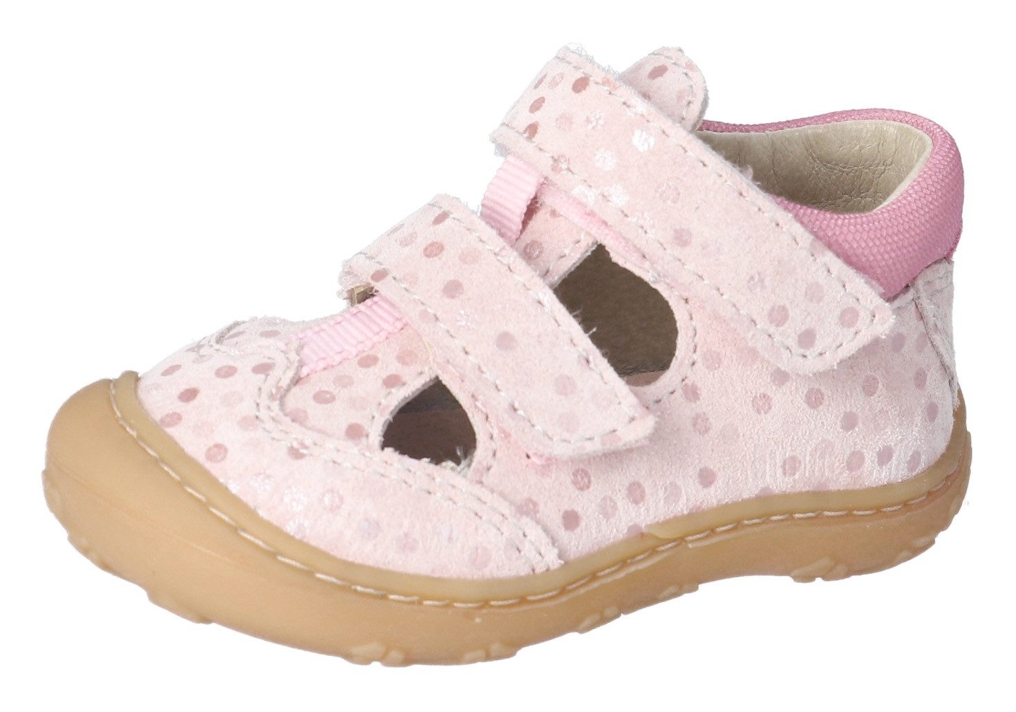 PEPINO by RICOSTA Ebi WMS: mittel Lauflernschuh, Klettschuh, Lederinnensohle, Größenschablone zum Download