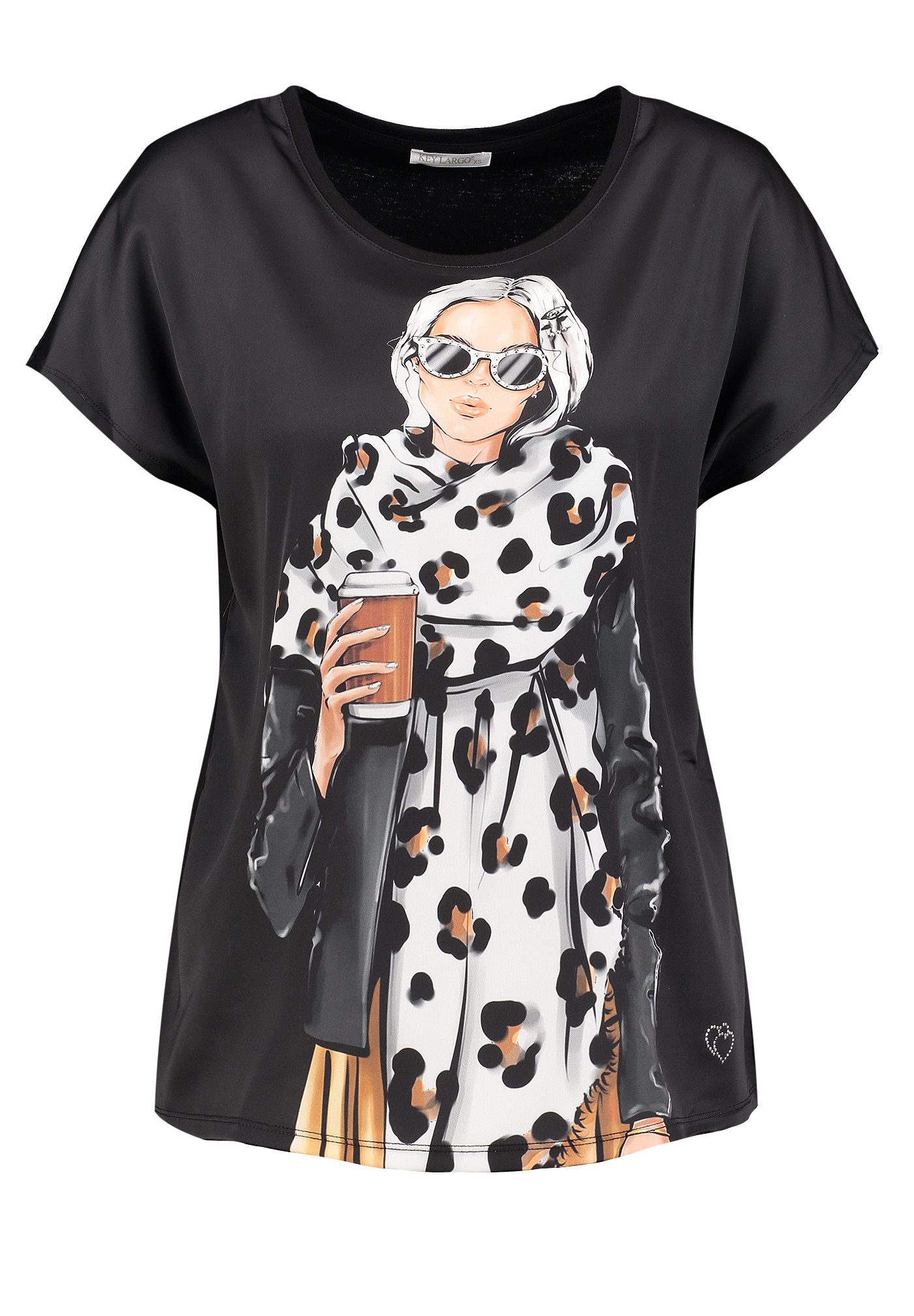 Key Largo T-Shirt WT COFFEE round (1er) günstig online kaufen