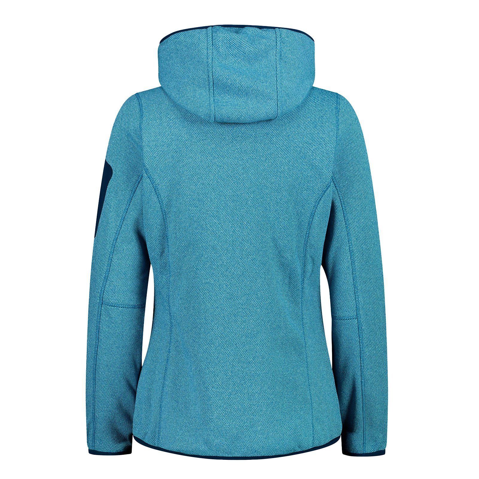 CMP Fleecejacke Woman Knit Jacket Hood anice Material / besonders / 13LP aus Fix giada Tech™ maiolica
