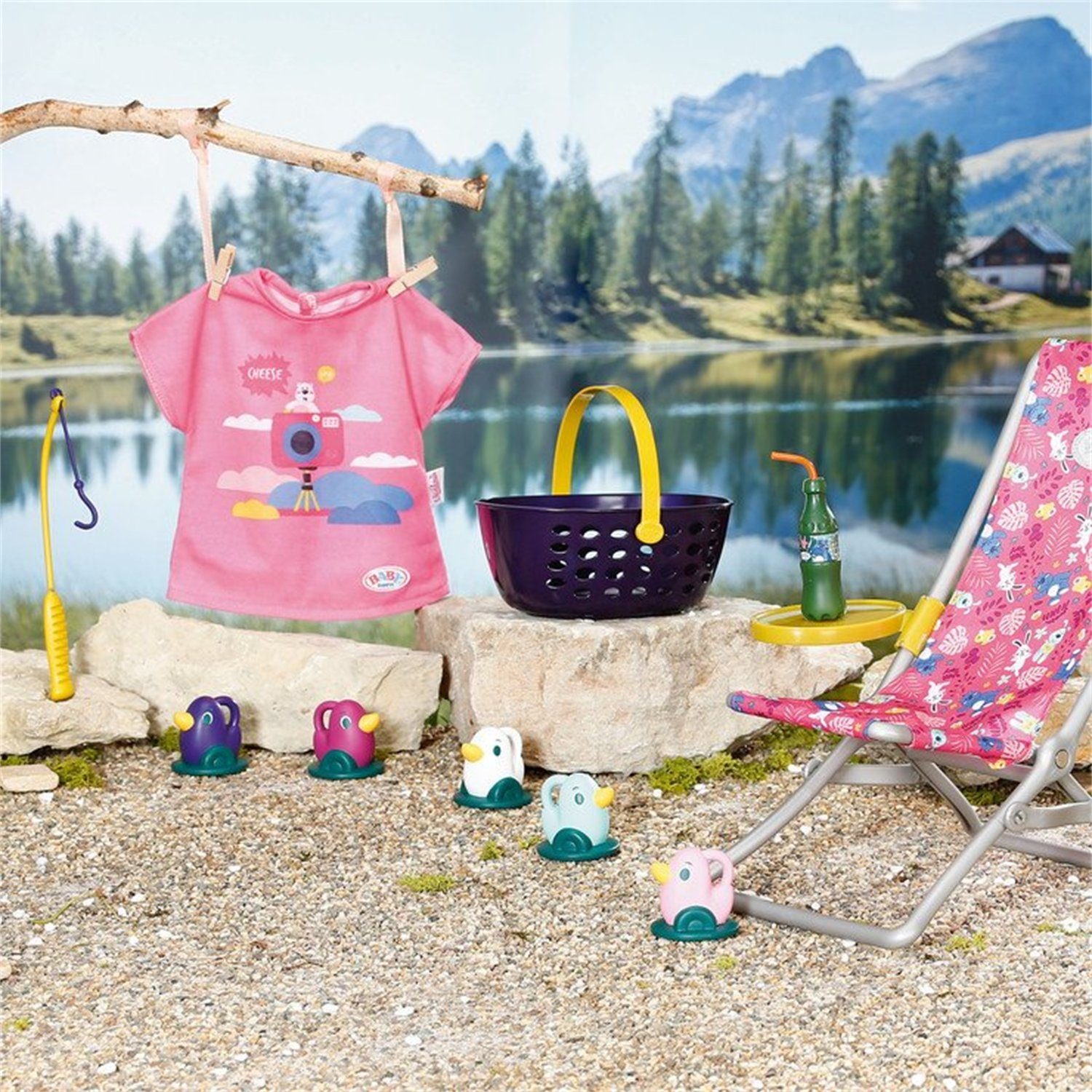 Zapf Creation® Puppen Accessoires-Set 832790 BABY born Weekend Fischen 43cm günstig online kaufen