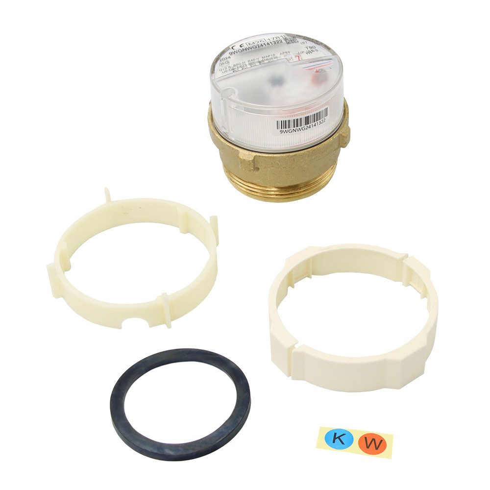 Wassergeräte Kaltwasserzähler Unterputzzähler Koax "ECO" TWO in ONE 65mm