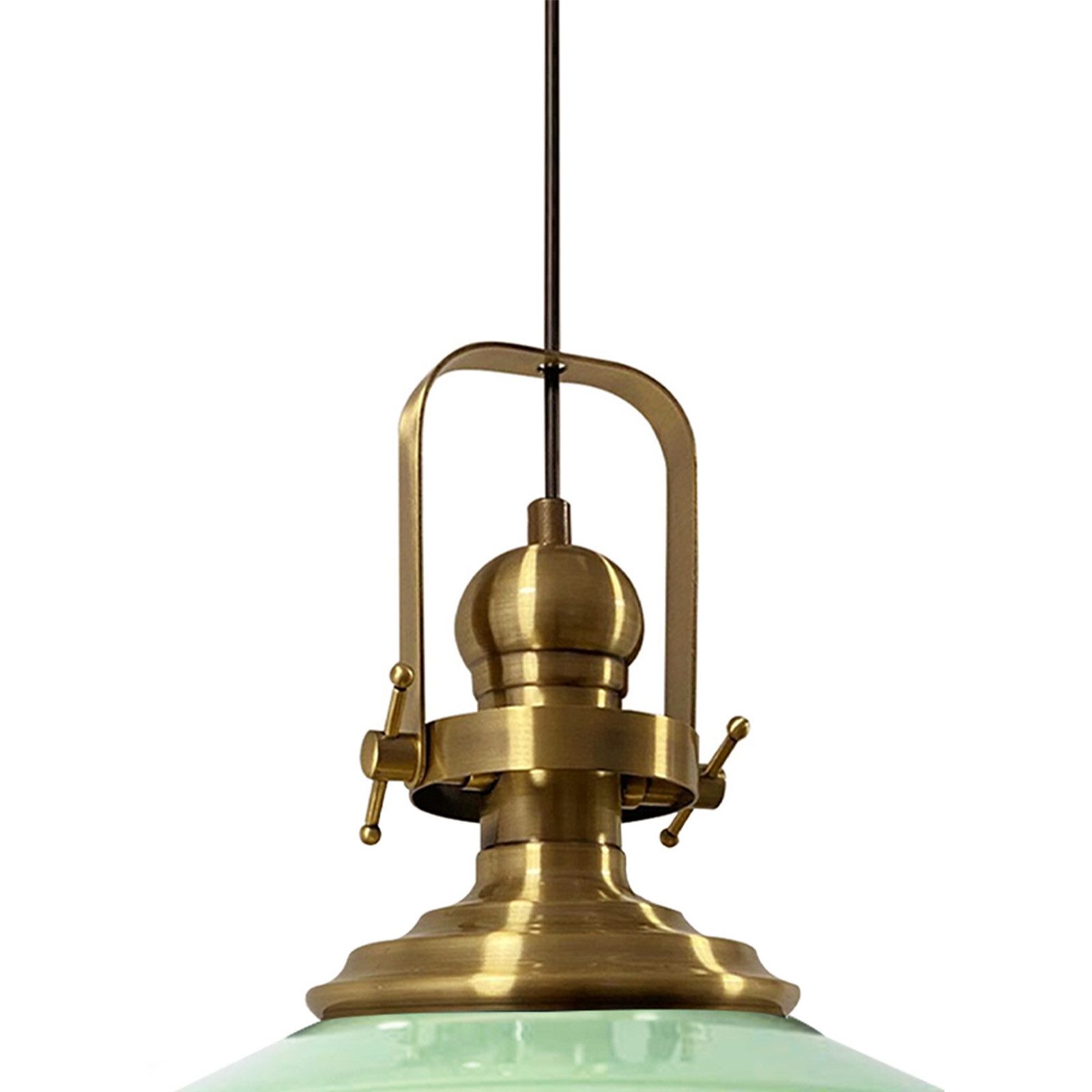 Bamyum Pendelleuchte Bamyum Pendelleuchte I Aslet l Ø41 cm E27 Metall Vintage Lampe, ohne Leuchtmittel