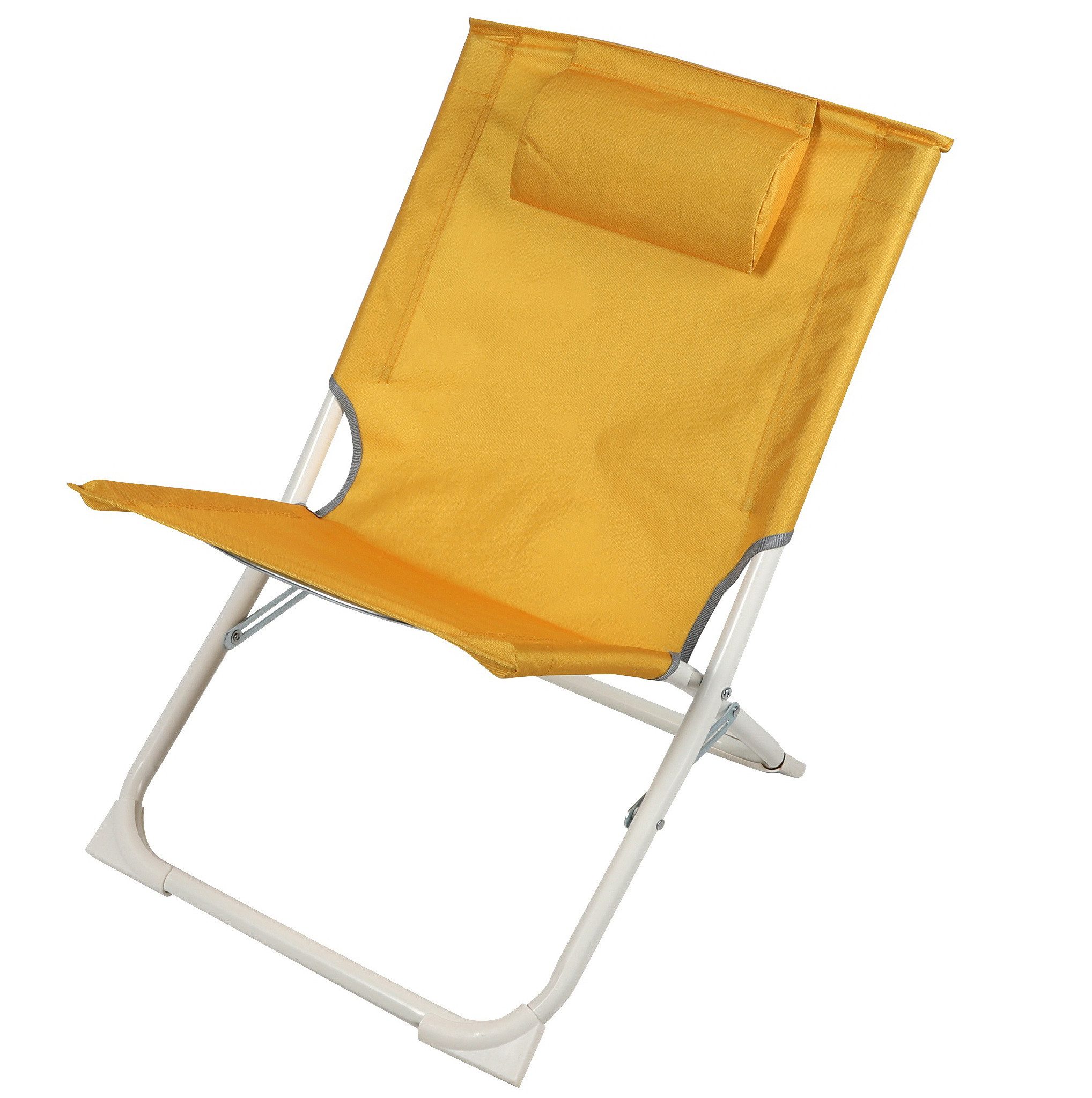Sunnydays Campingstuhl klappbarer Strandstuhl mit Kissen günstig online kaufen