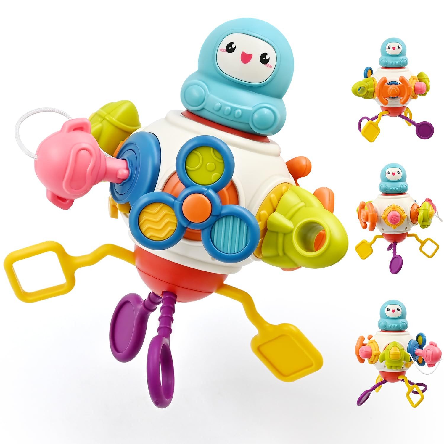 Greifspielzeug Baby Spielzeug Motorikwürfel Activity-Fledermaus Montessori Spielzeug