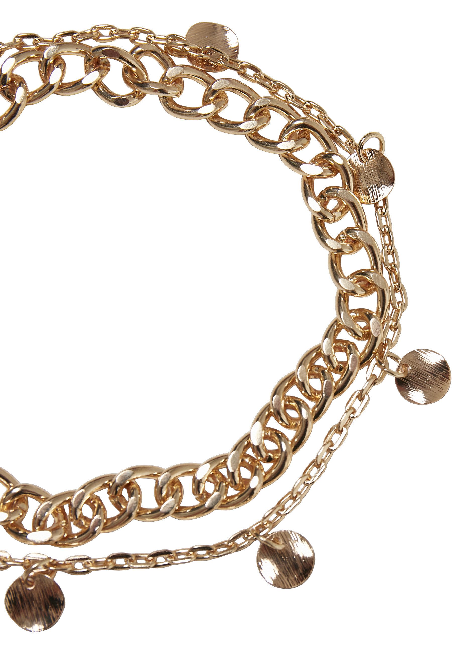 URBAN CLASSICS Edelstahlkette Urban Classics Unisex Charmy Anklet günstig online kaufen