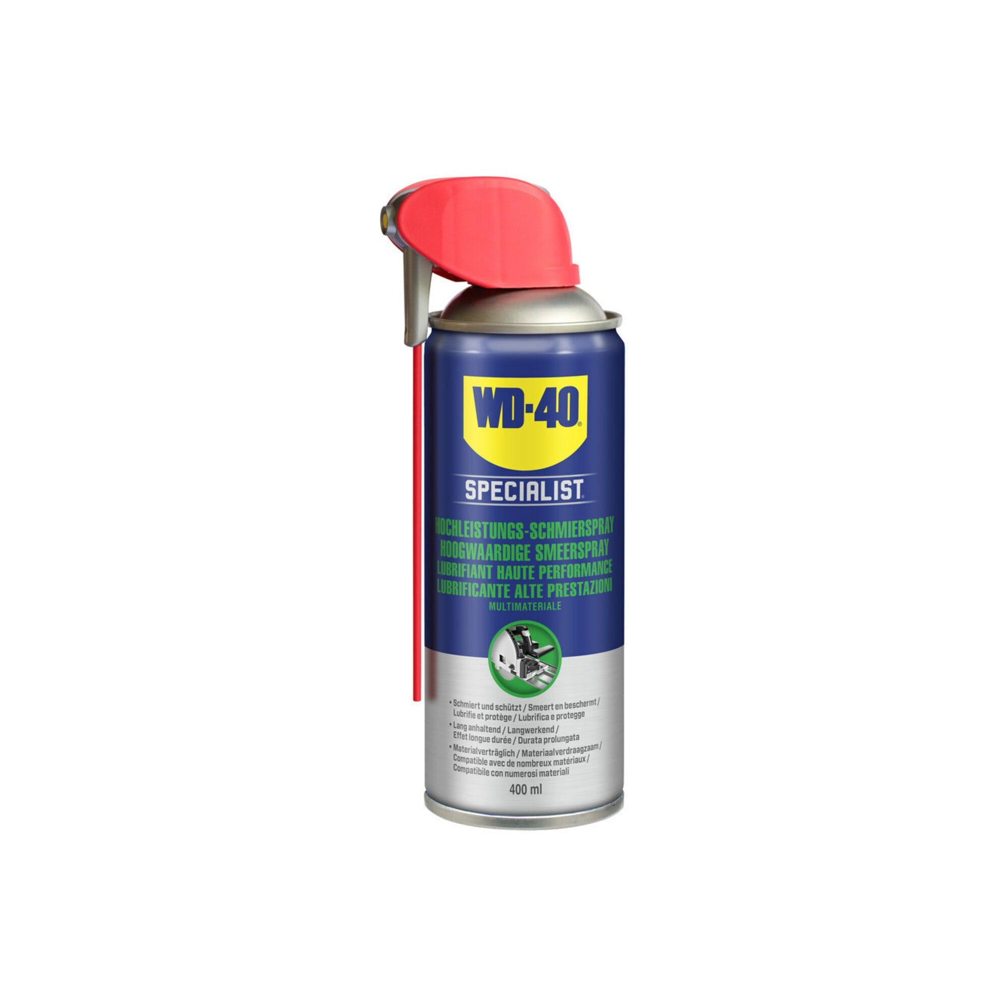 WD-40 Formen-Trennspray SMART STRAW Hochleistungs- Schmierspray 400ml Specialist WD-40 SPECIAL