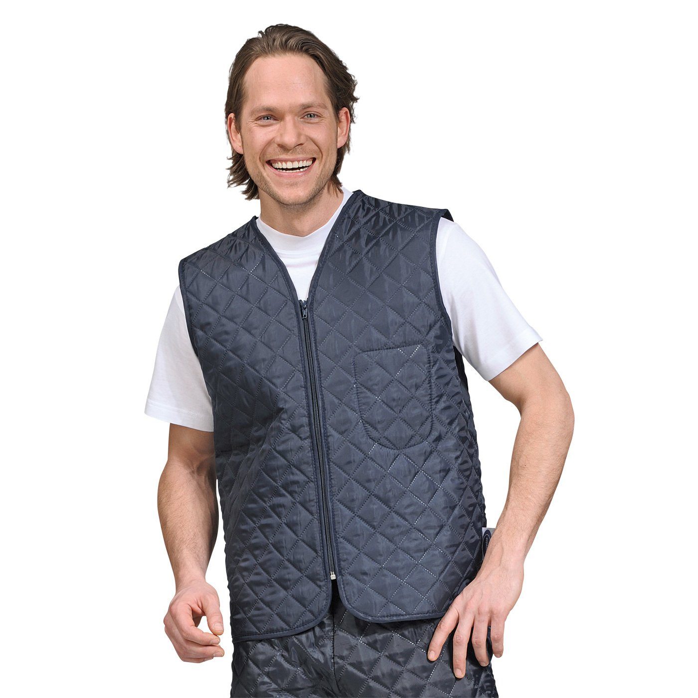 Thermohemd securesse Thermoweste blau