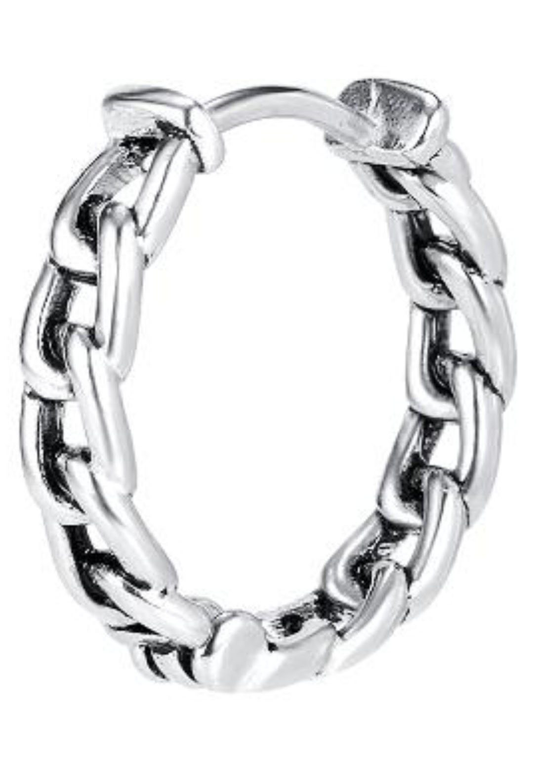 Firetti Single-Creole Schmuck Geschenk Ohrschmuck einzeln Chain Reaction