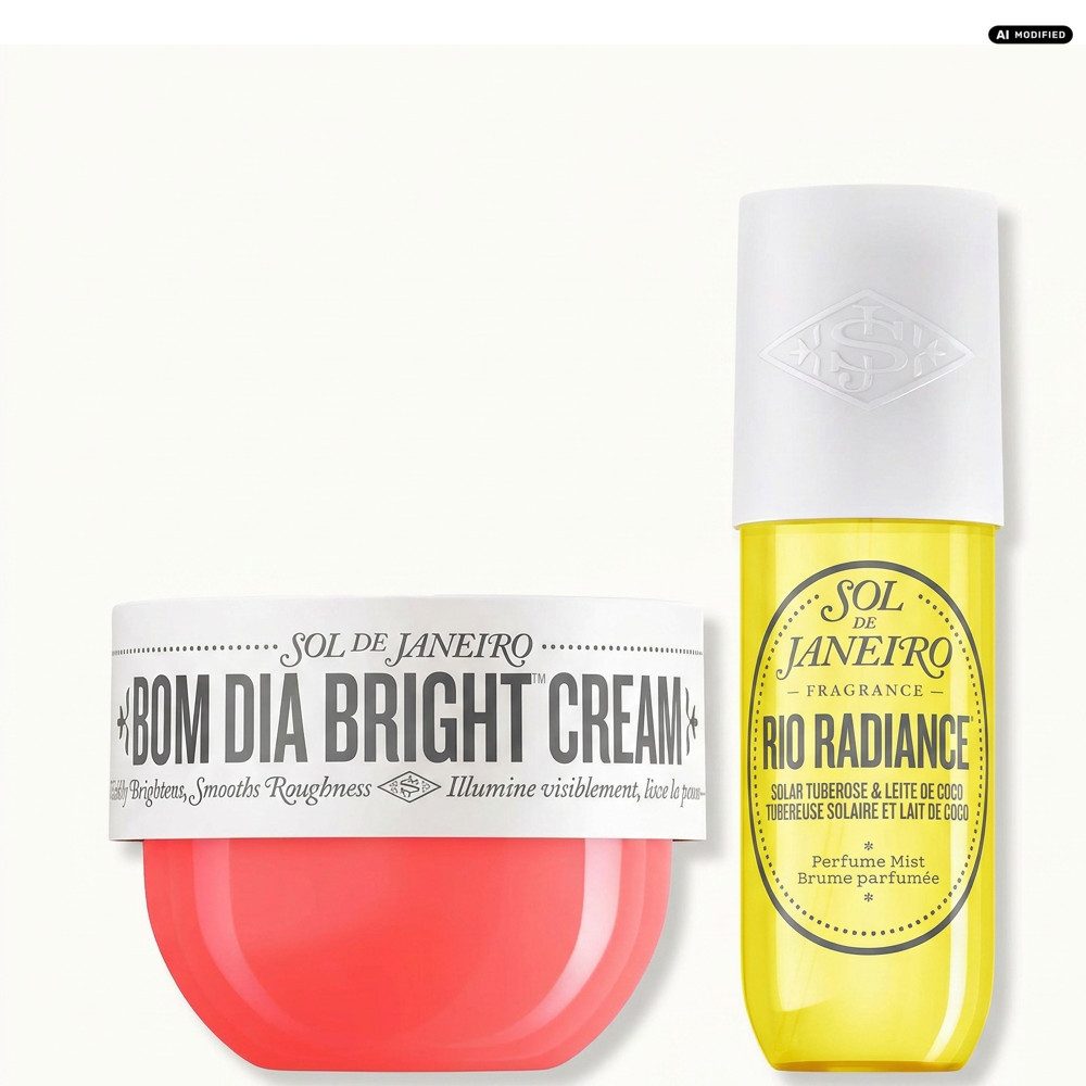 Sol de Janeiro Körpercreme Sol de Janeiro Bom Dia Bright Cream und Rio Radiance Pflege Duo, Pflege und Duft in einem abgestimmten Duo
